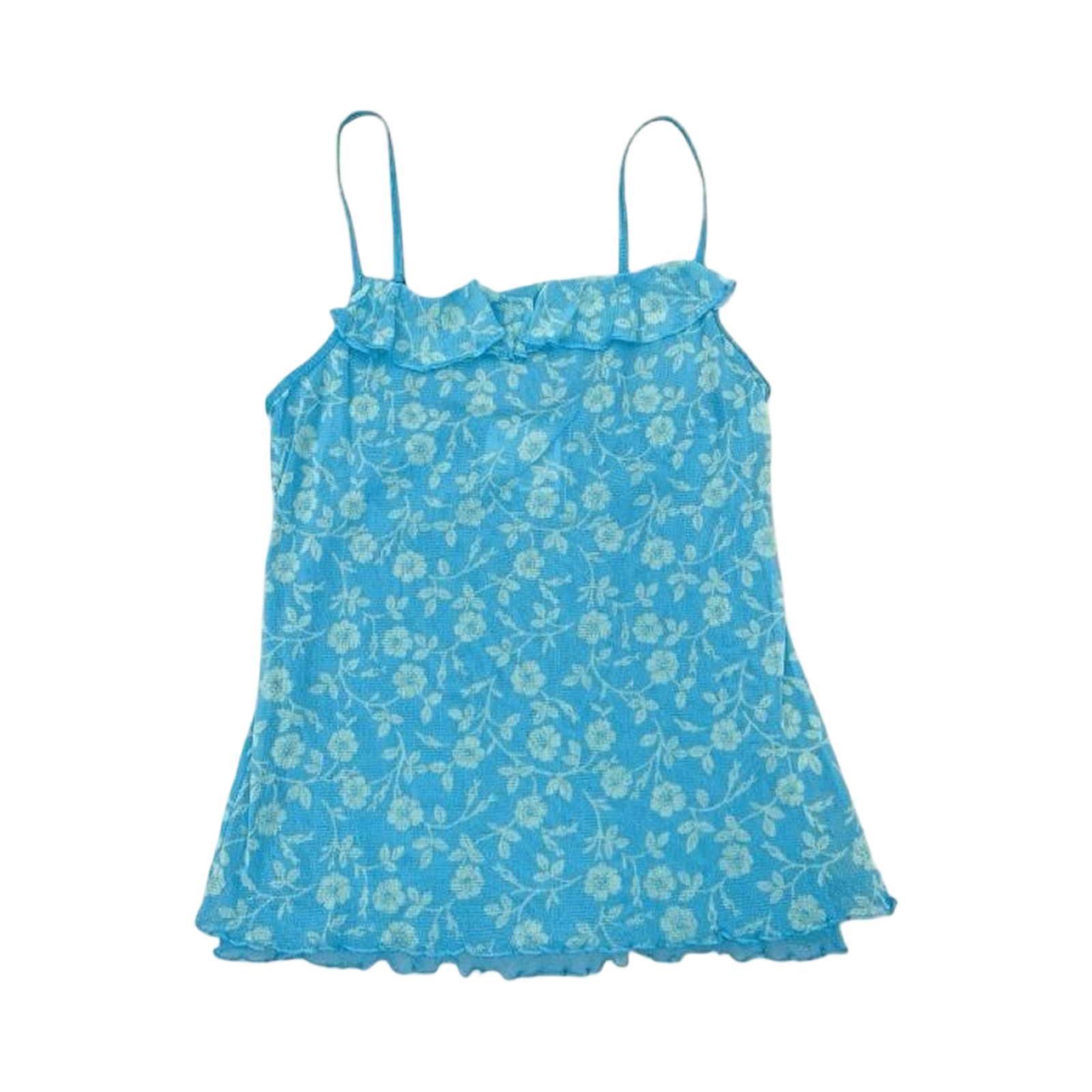 GAP floral cami top with ruffle details uk S/P