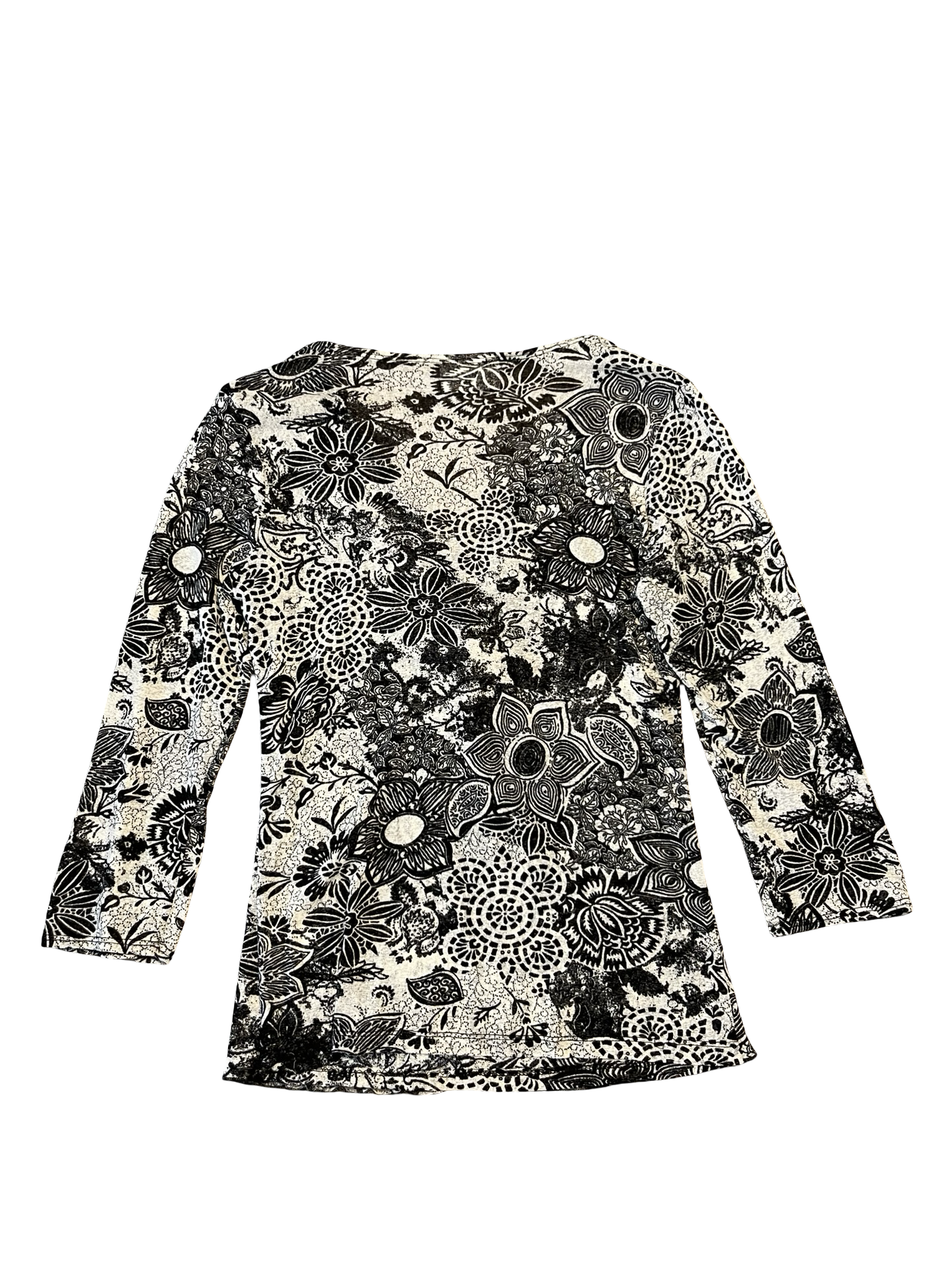Wallis Petite Floral Wrap Top UK 10 Blouse