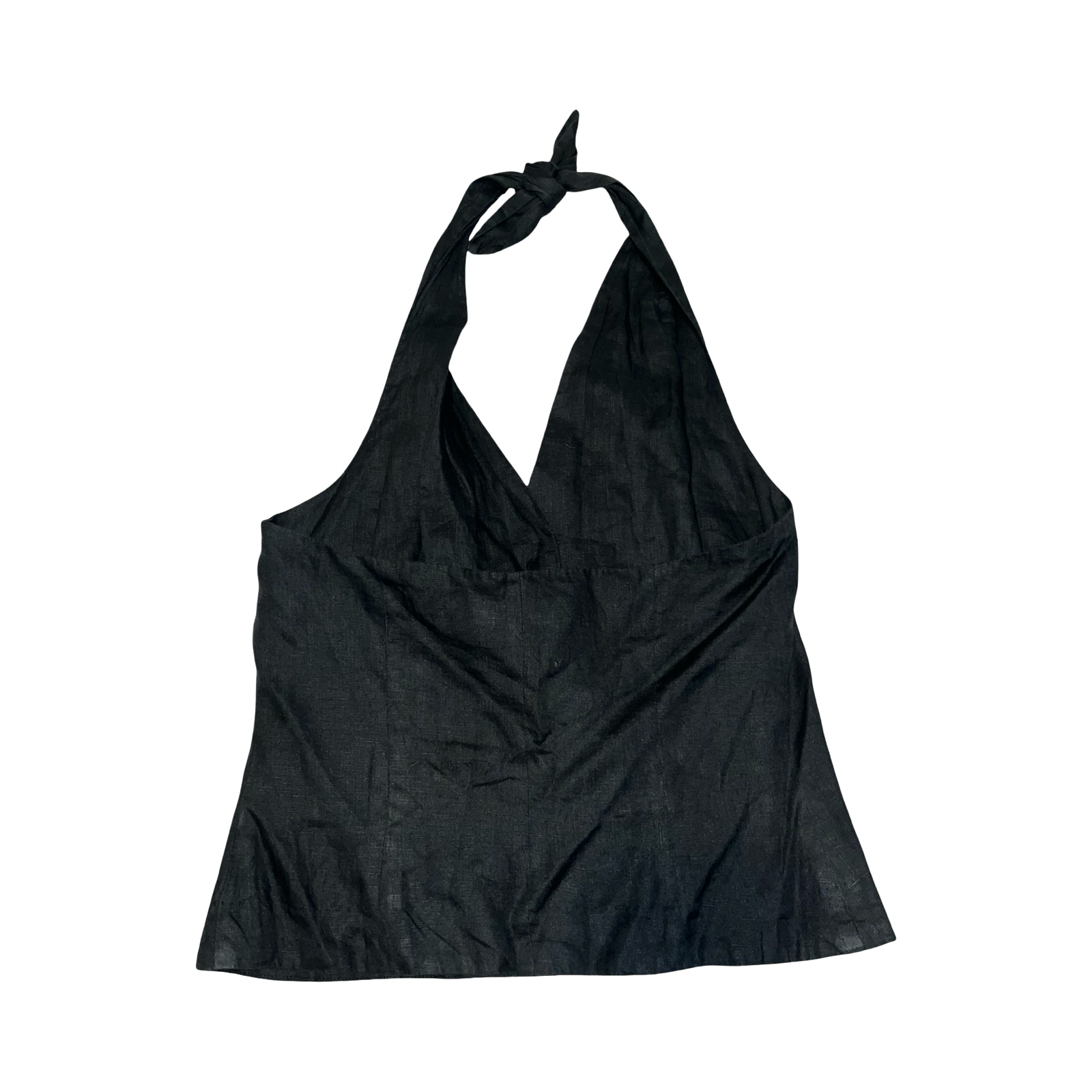 Max Mara puto limo made in Italy halter neck top uk14