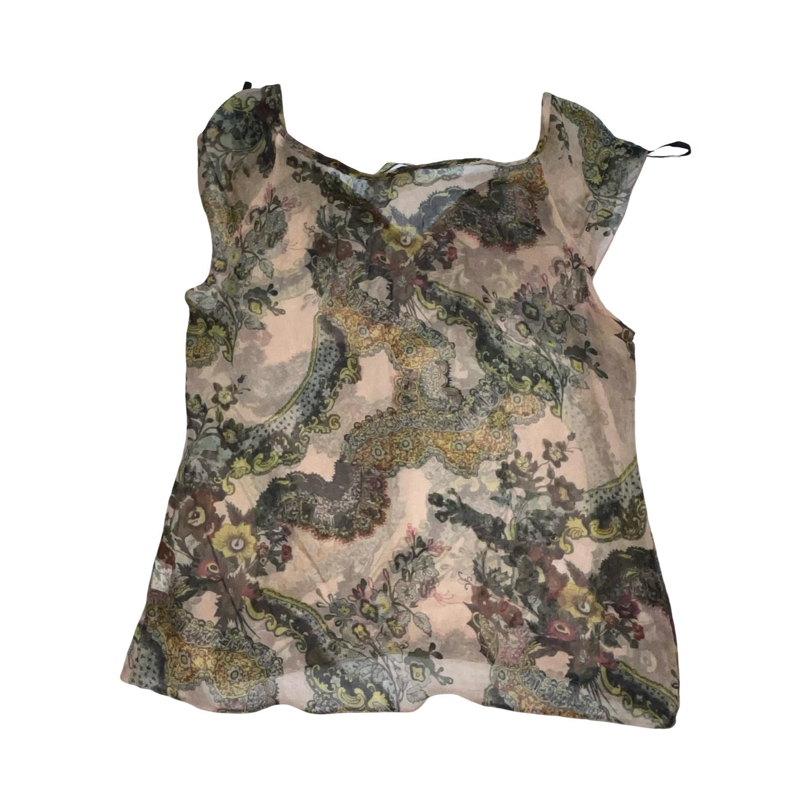 Review Australia pure silk floral blouse uk10