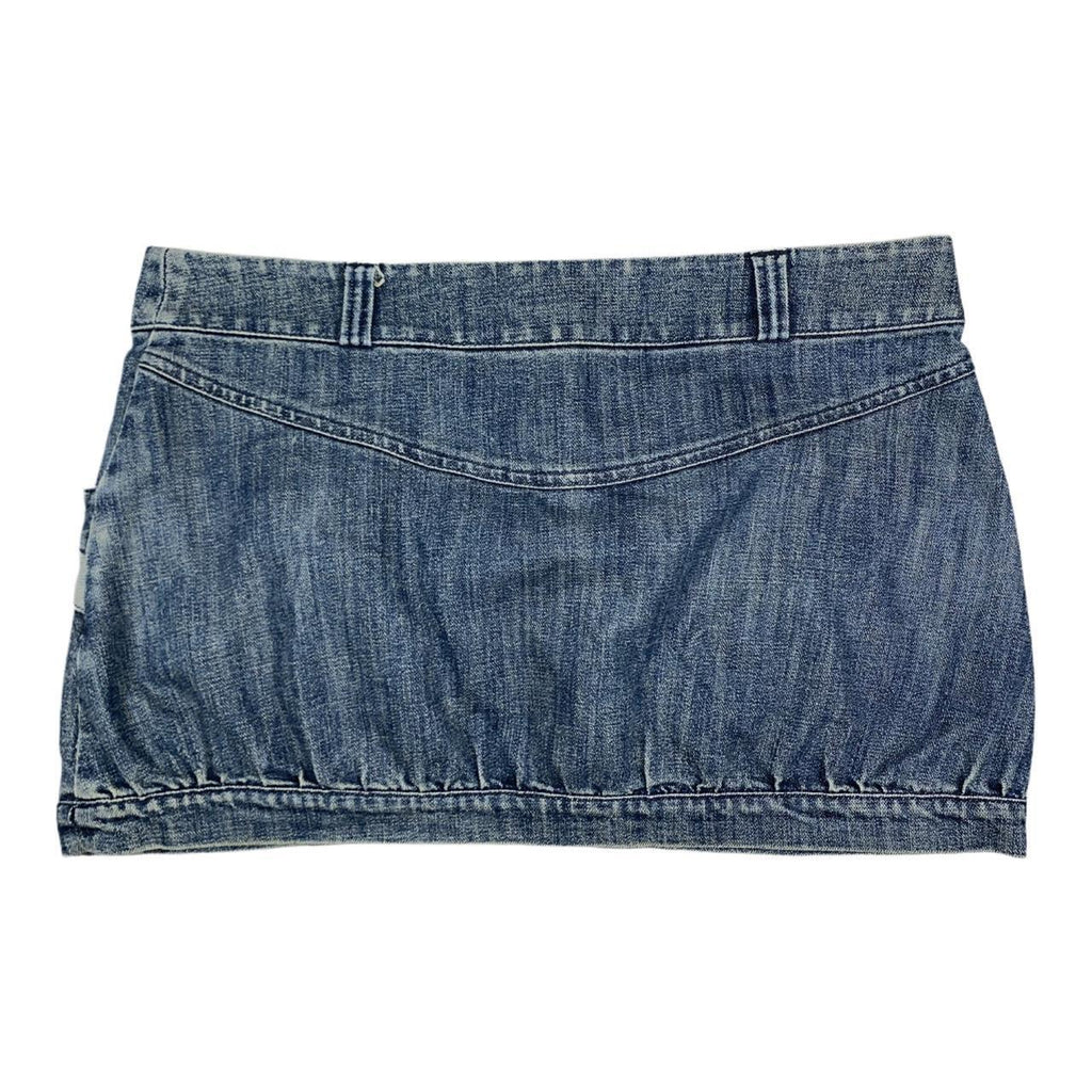 Super cute mini blue y2k Melville denim skirt ukL