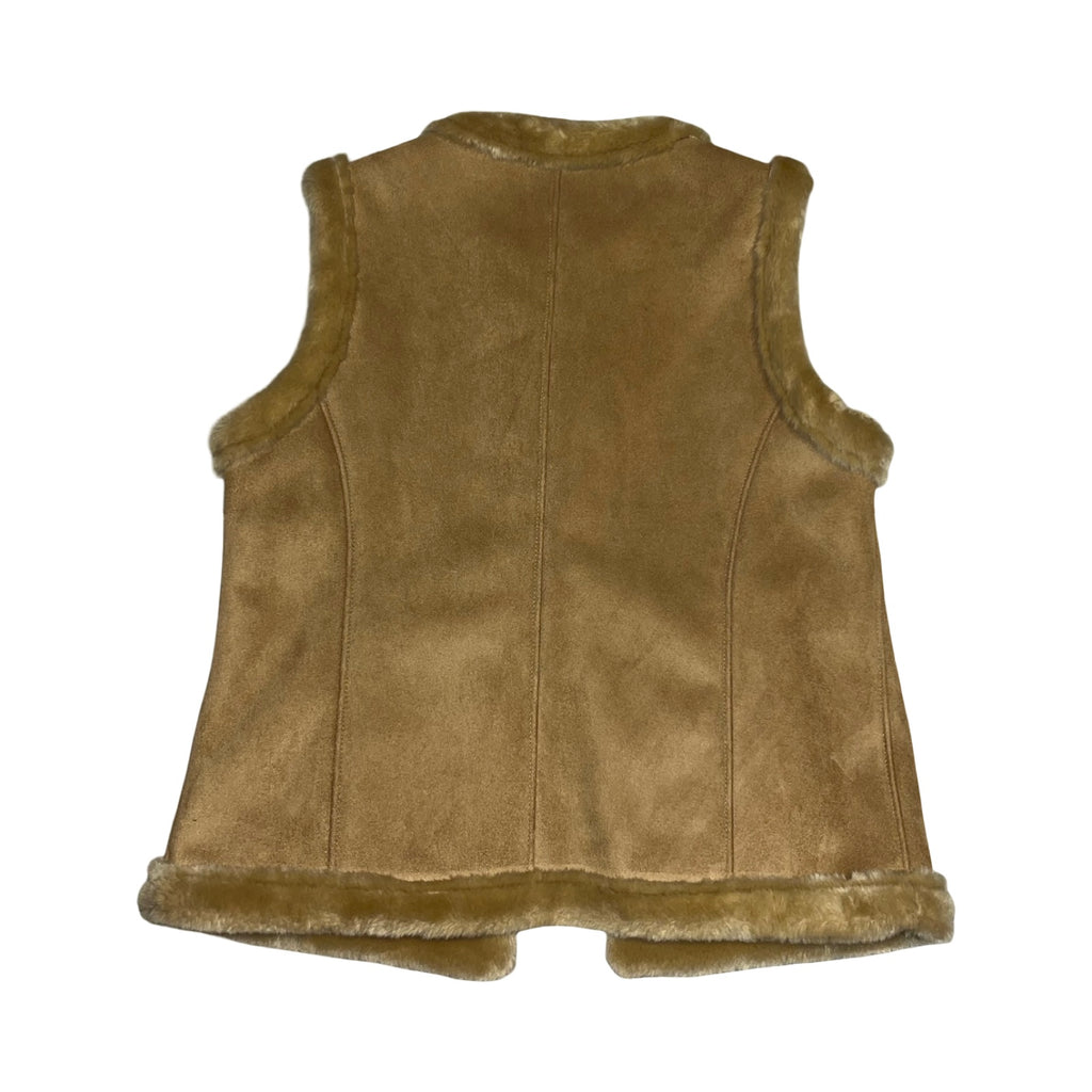Julia’s Roma vintage merina fur body warmer uk14