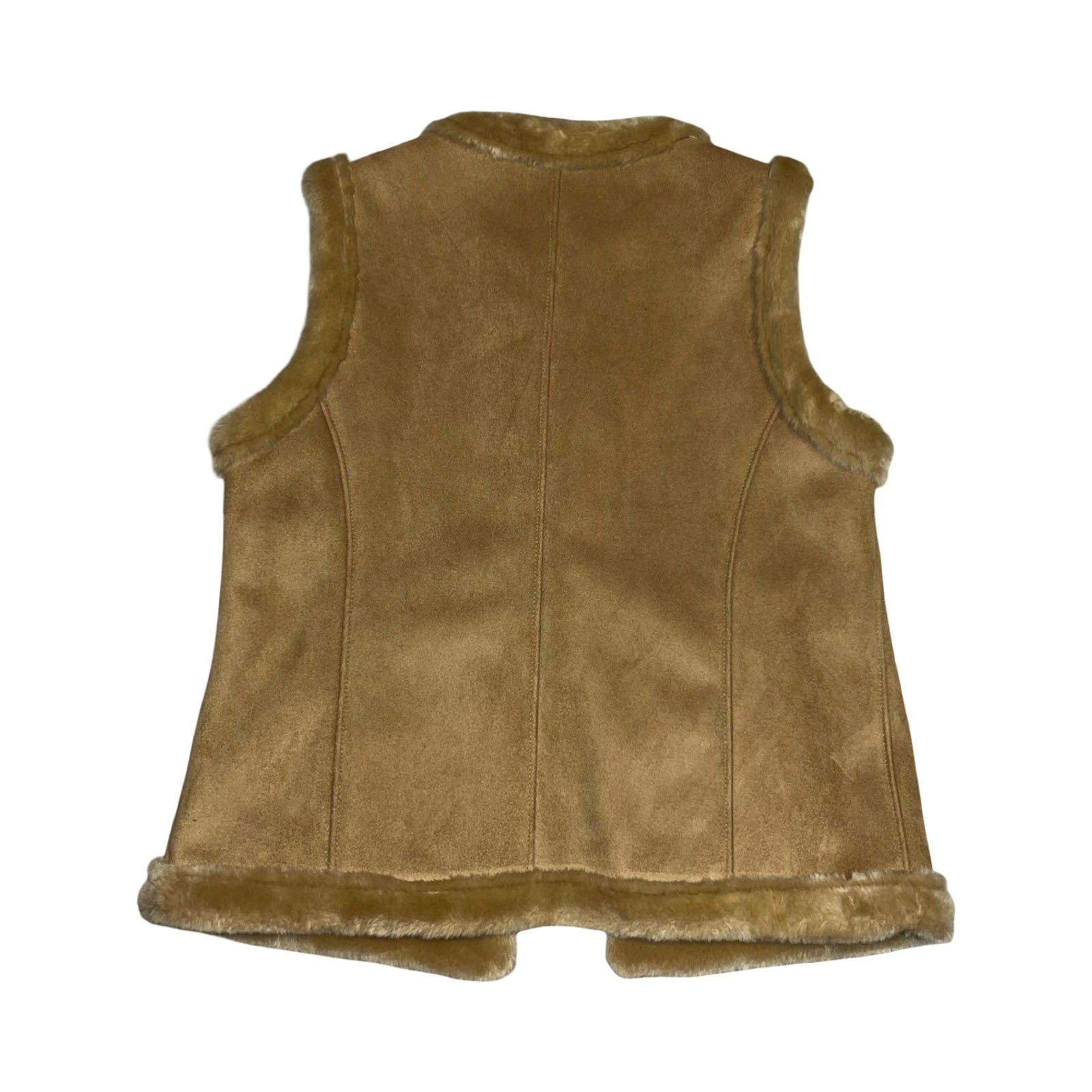 Julia’s Roma vintage merina fur body warmer uk14