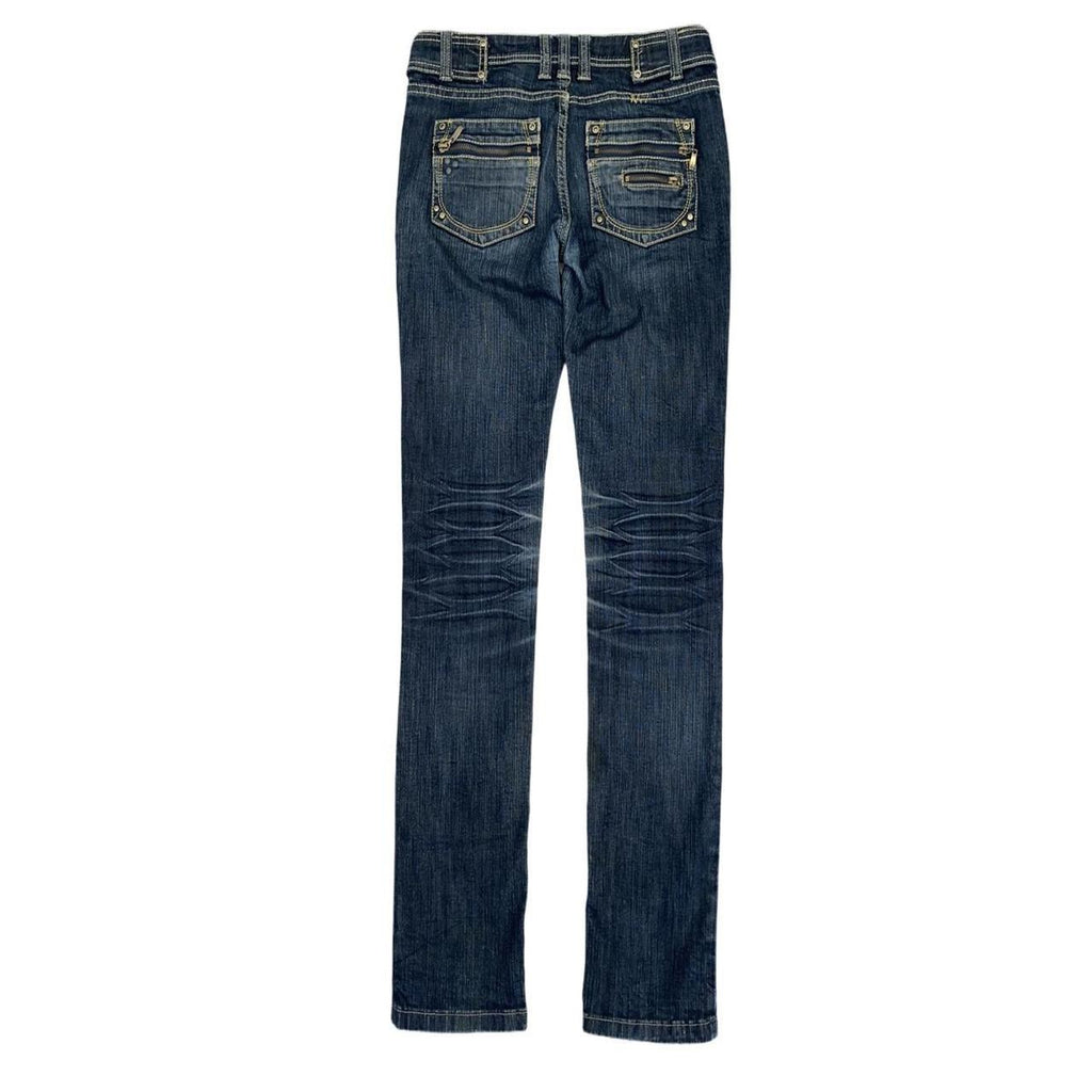 Parisian dark blue 2000’s jeans uk10