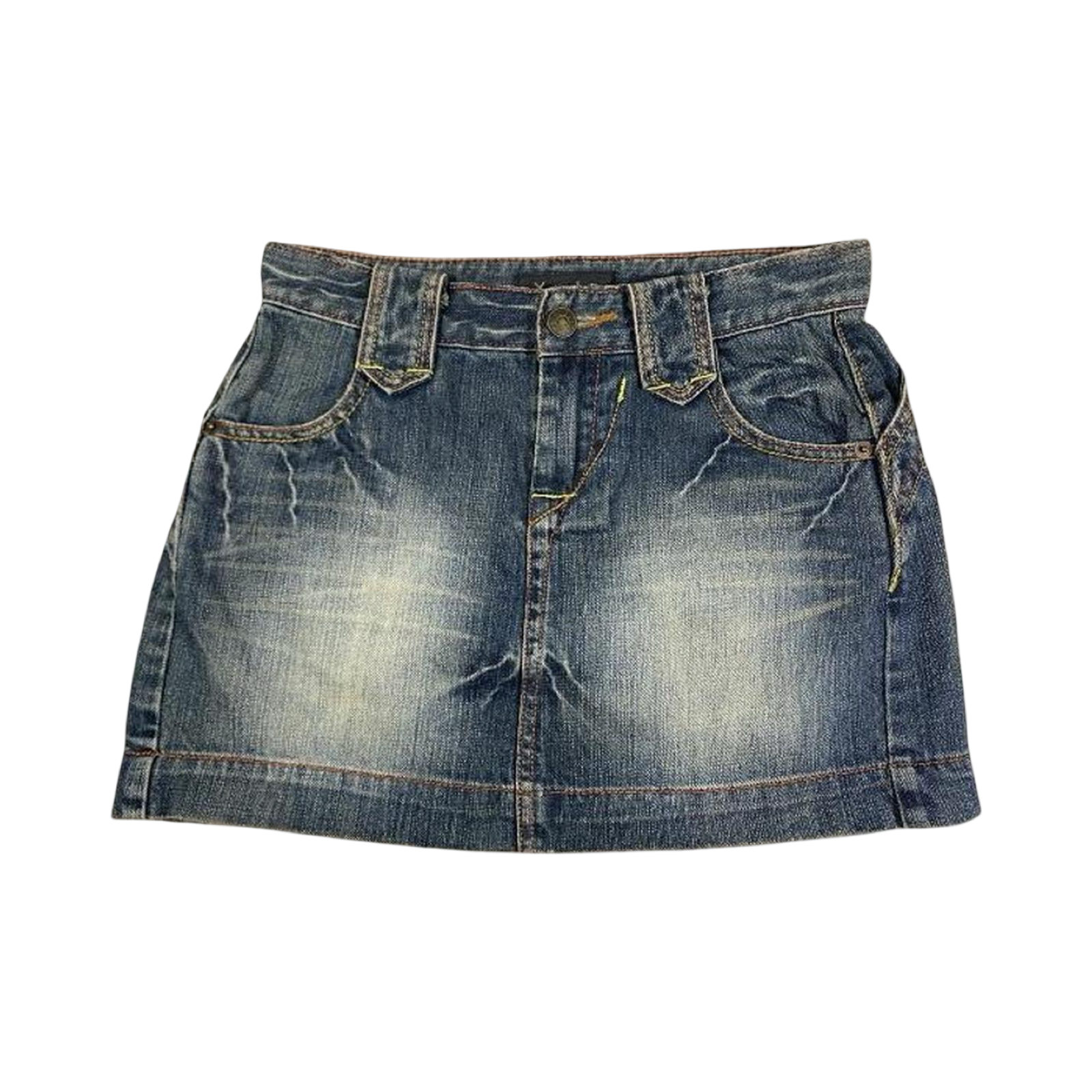 Xaja Y2K distressed denim mini skirt uk6