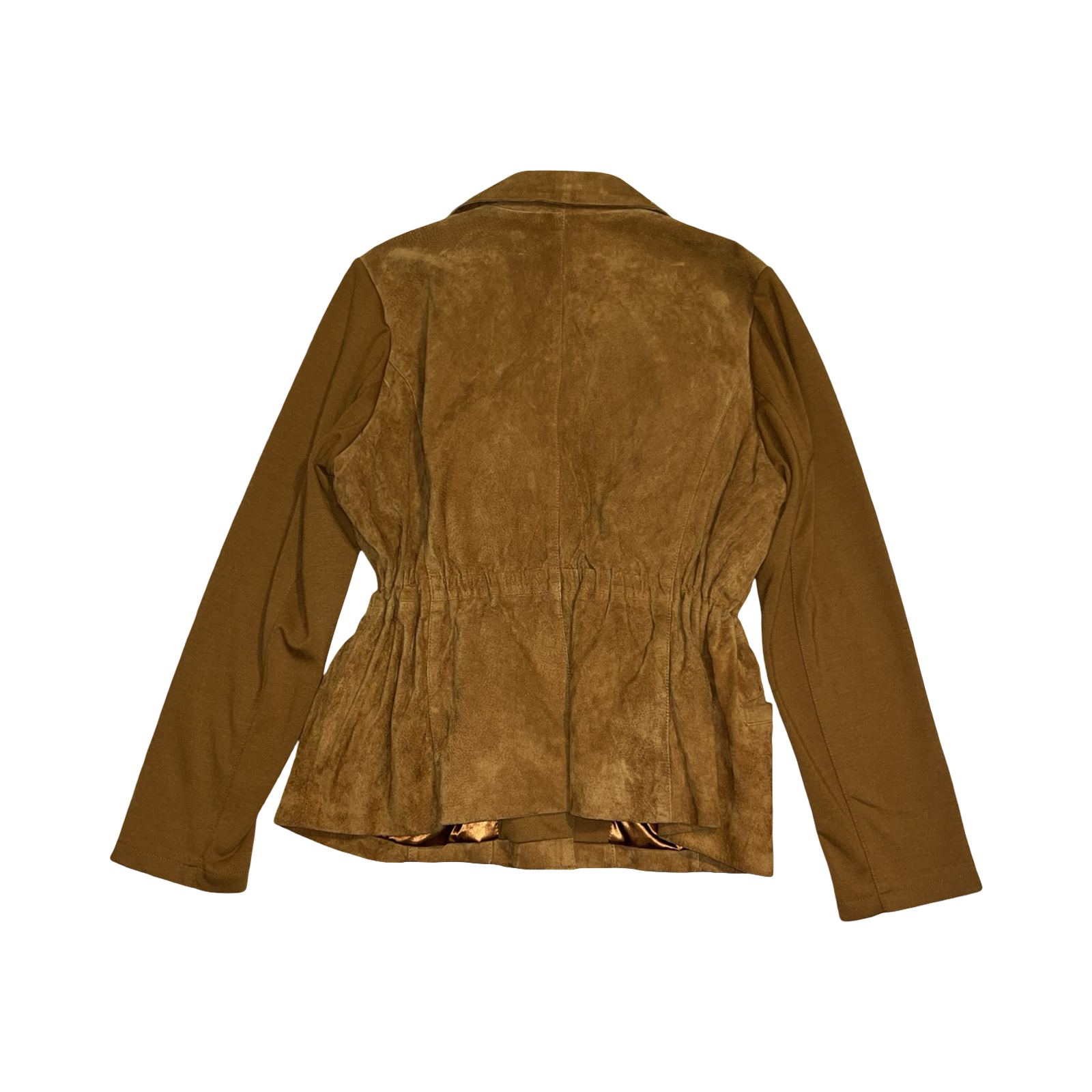 IMAN genuine tan leather woman’s jacket ukL