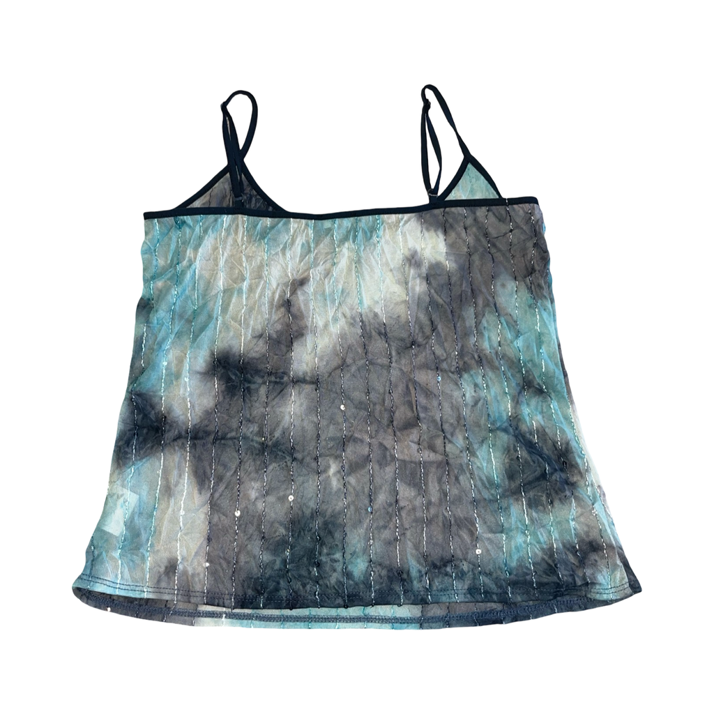 Per Una fairy core blue mix cami top uk14