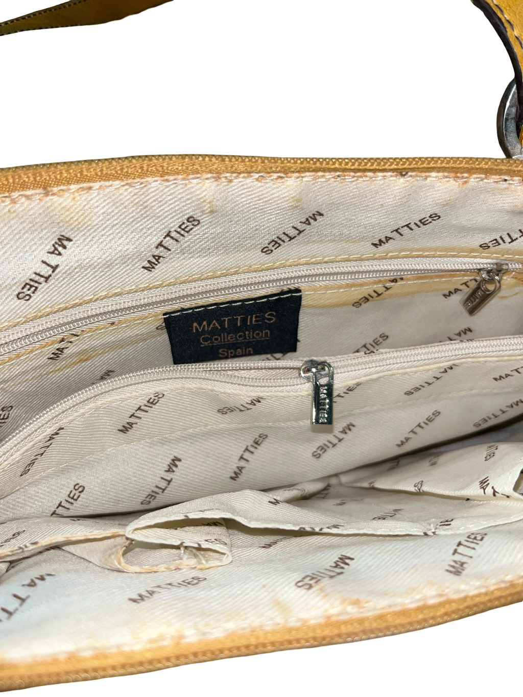 Matties Collection Spain Mustard Shoulder Bag | Y2K