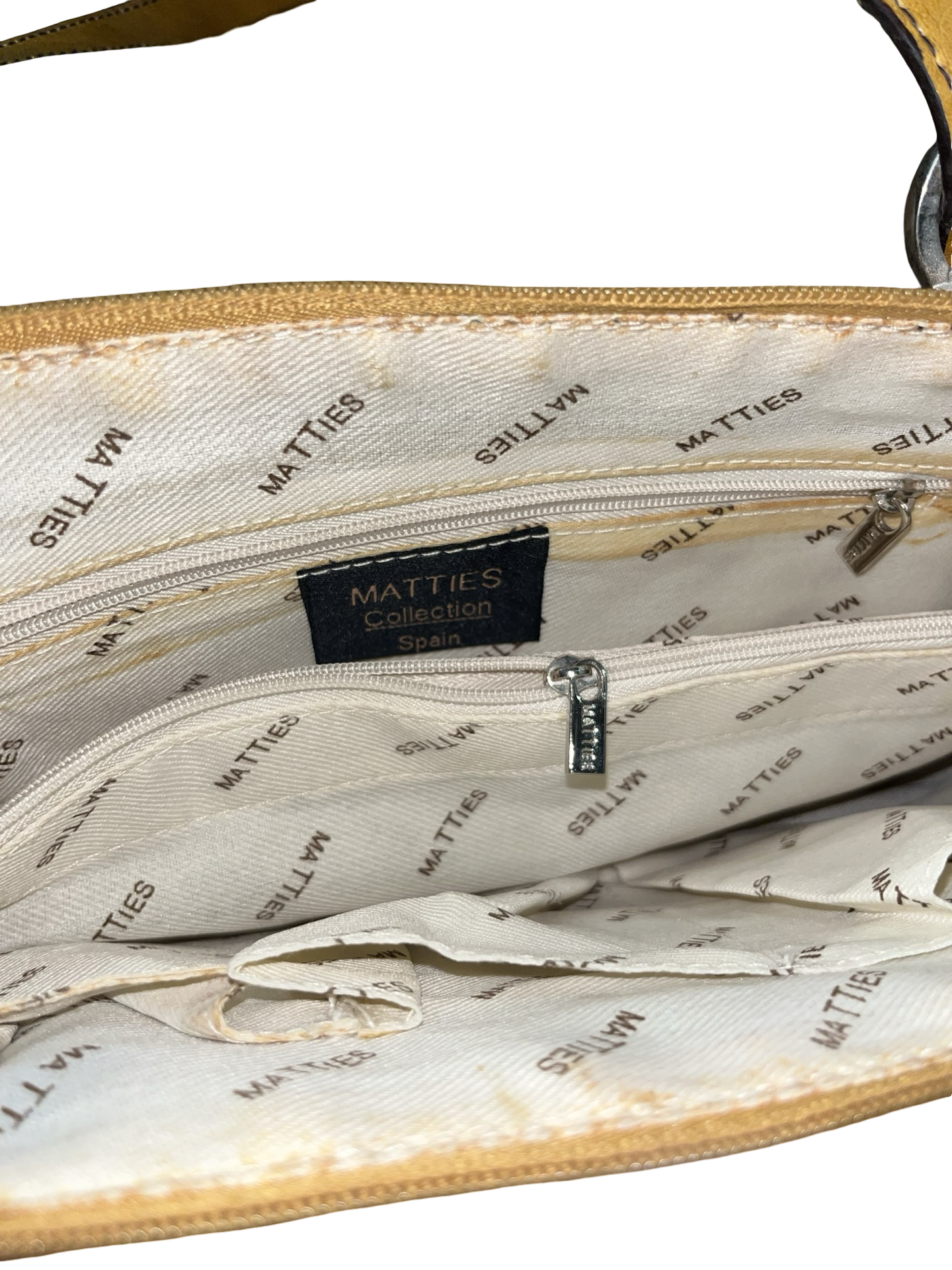 Matties Collection Spain Mustard Shoulder Bag | Y2K