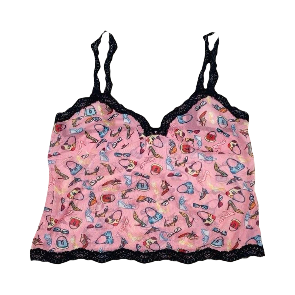 River Island y2k rare lingerie cami top ukM