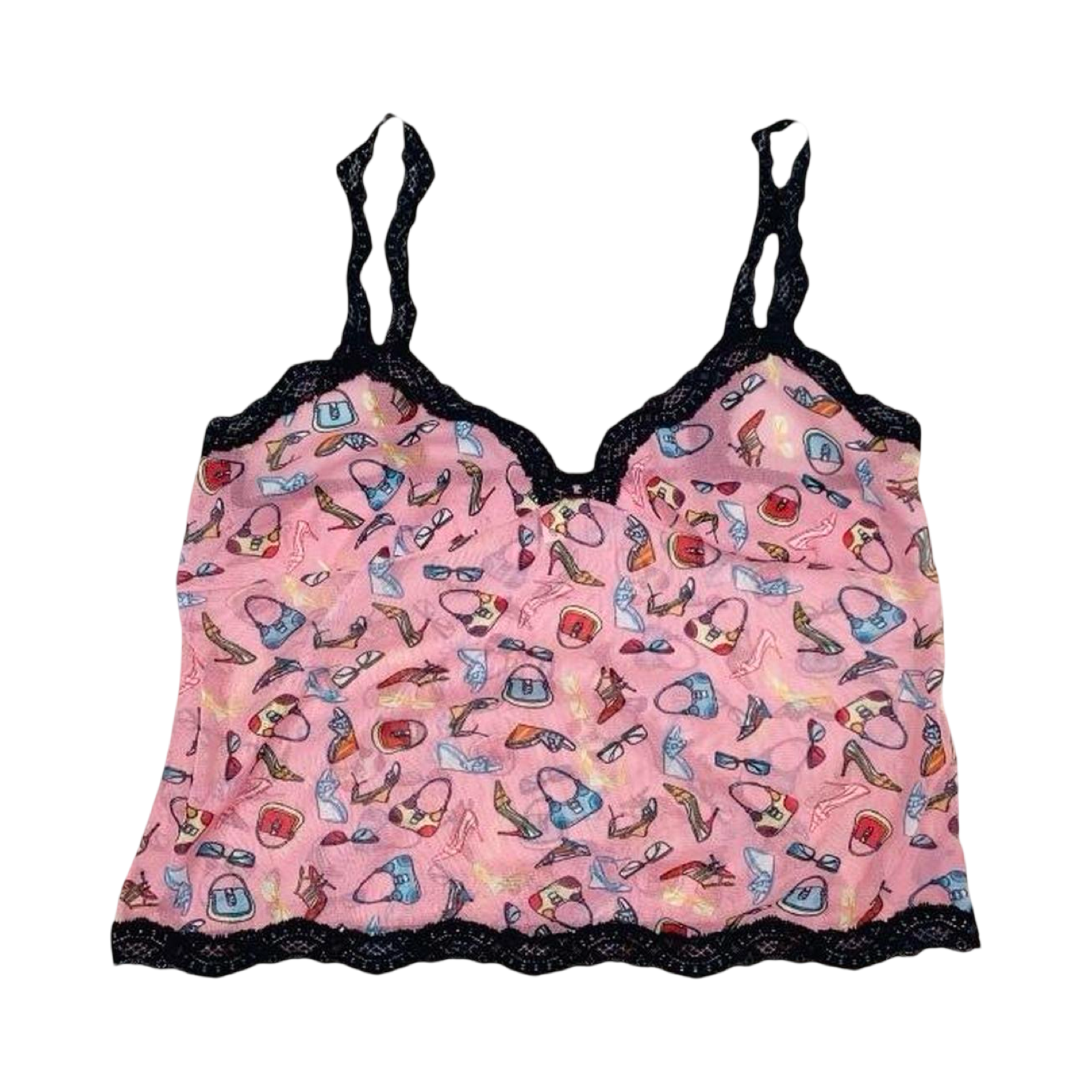 River Island y2k rare lingerie cami top ukM