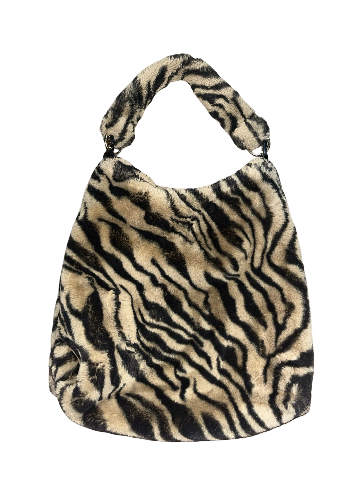 Topshop Y2K Tiger Print Shoulder Bag Animal Print | Vintage 2000s
