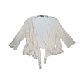 Bonmarché beige soft bolero ukL