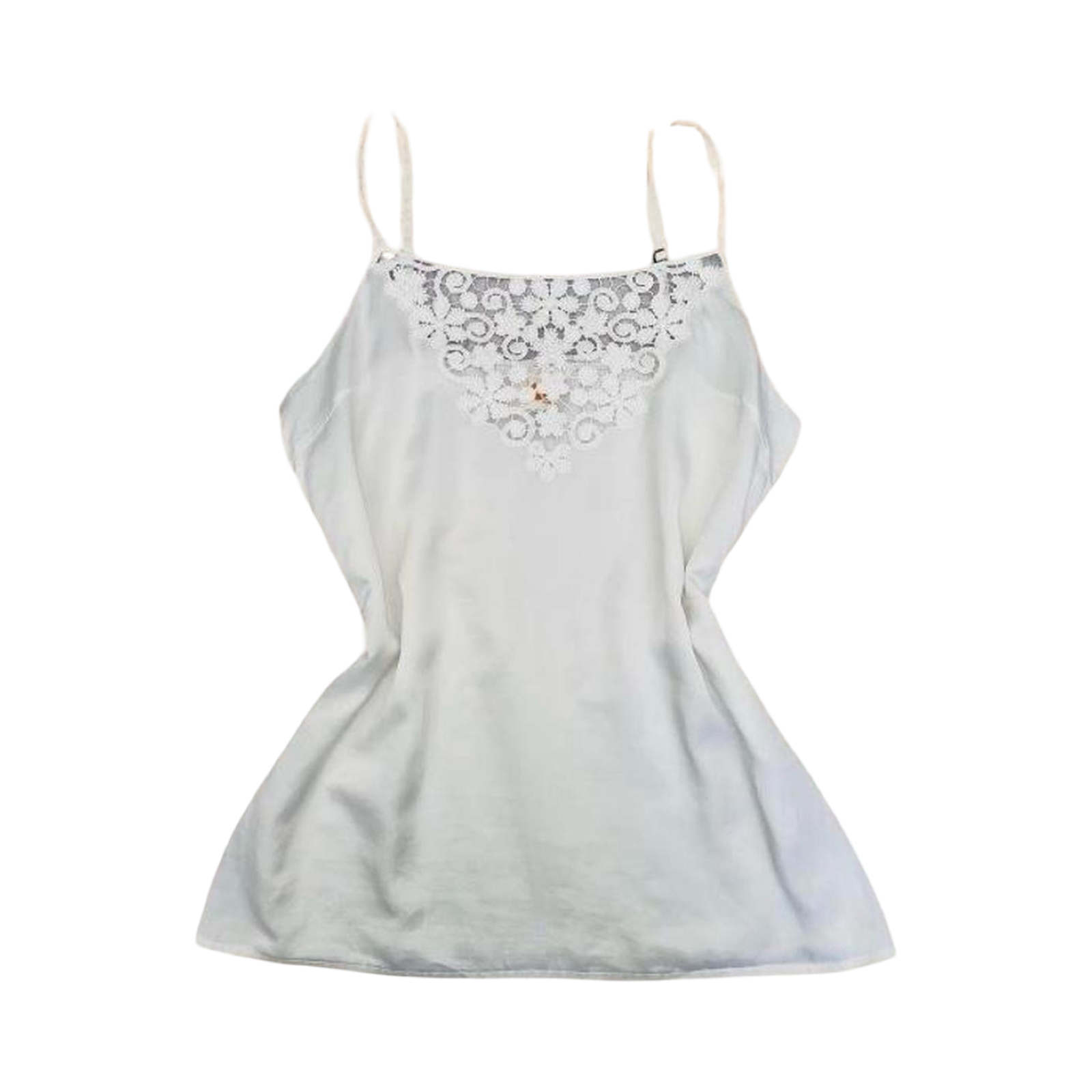 Hugo boss Orange white silk cami top vintage uk M