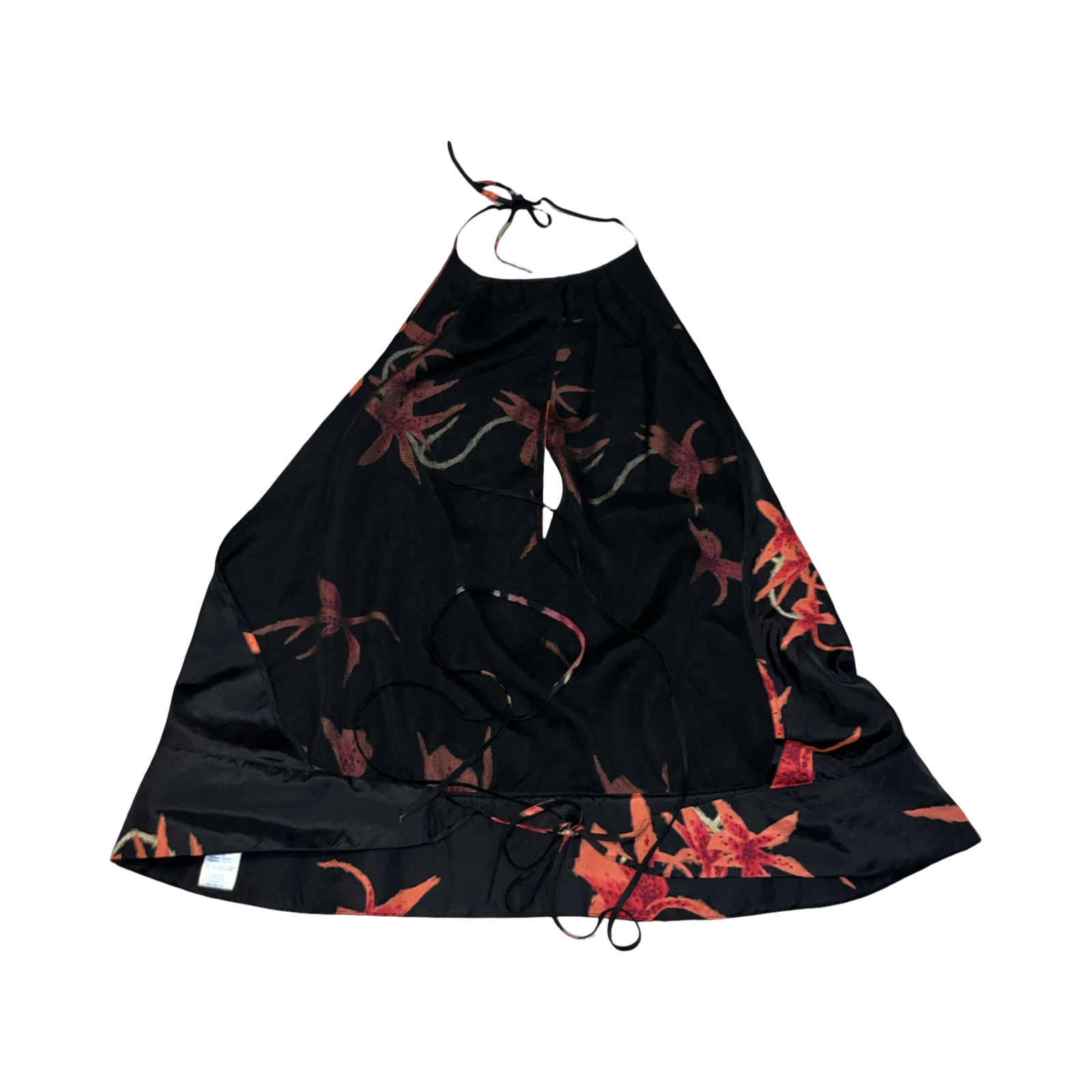 Kenzo Paris black and red floral woman’s top ukXL