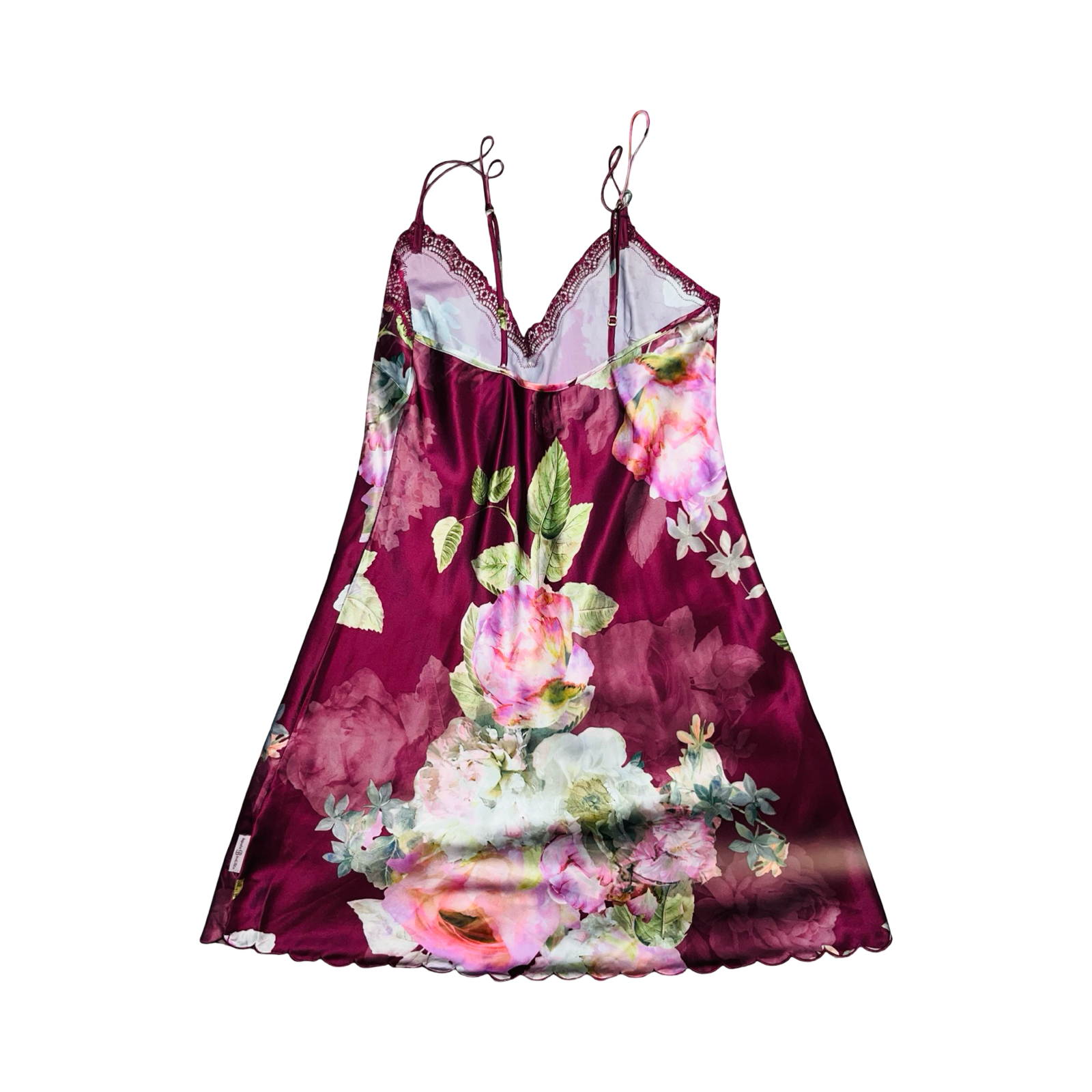 Ted Baker beautiful floral satin chemise uk10