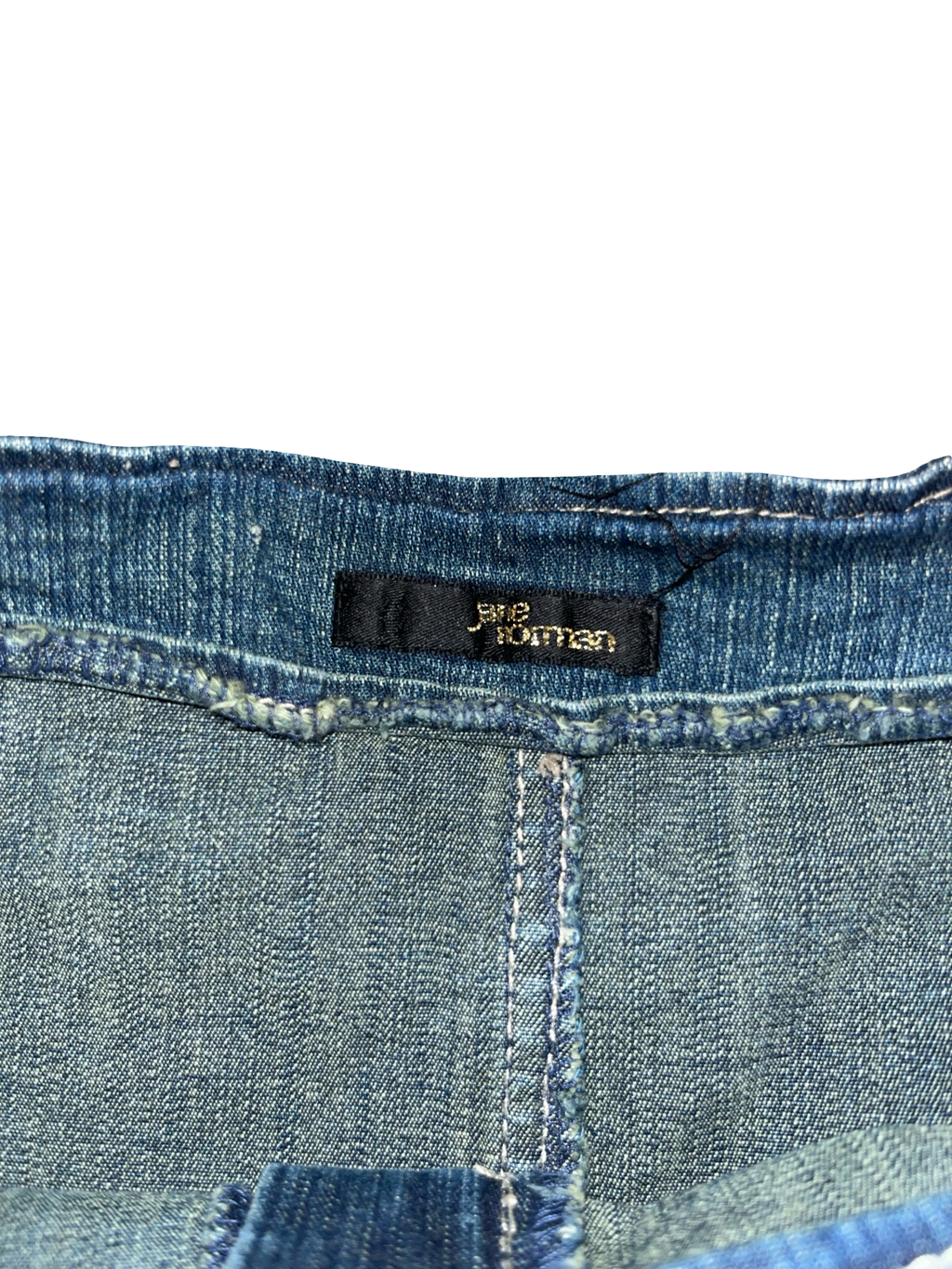 Y2K Jane Norman Denim Fishtail Midi Skirt | 00s ukXS