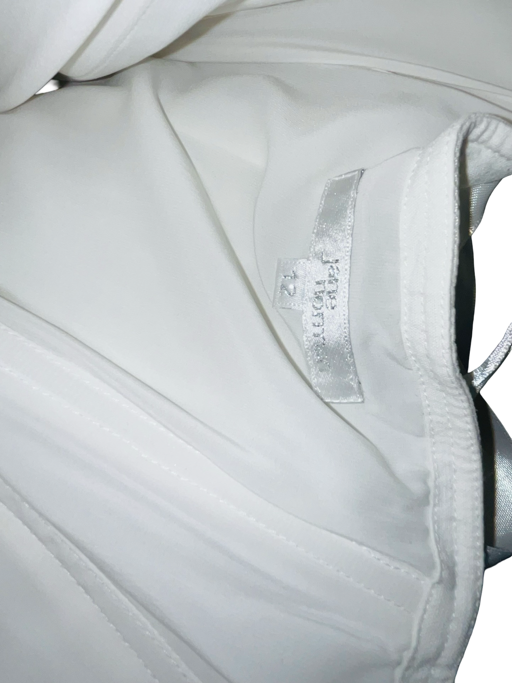 Y2K Jane Norman White Corset Top Fairycore uk12