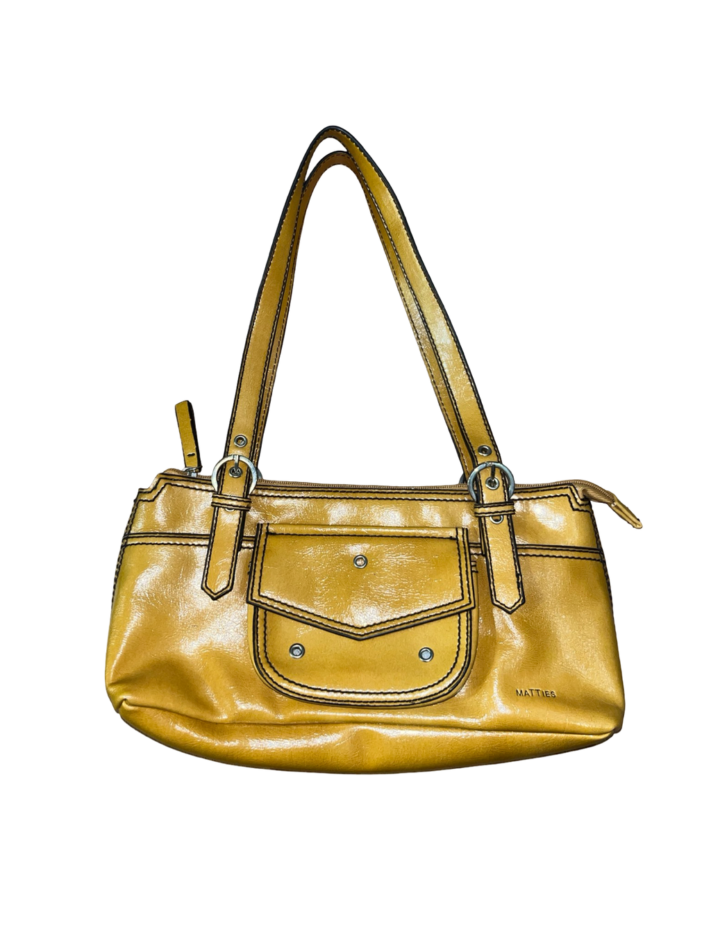 Matties Collection Spain Mustard Shoulder Bag | Y2K