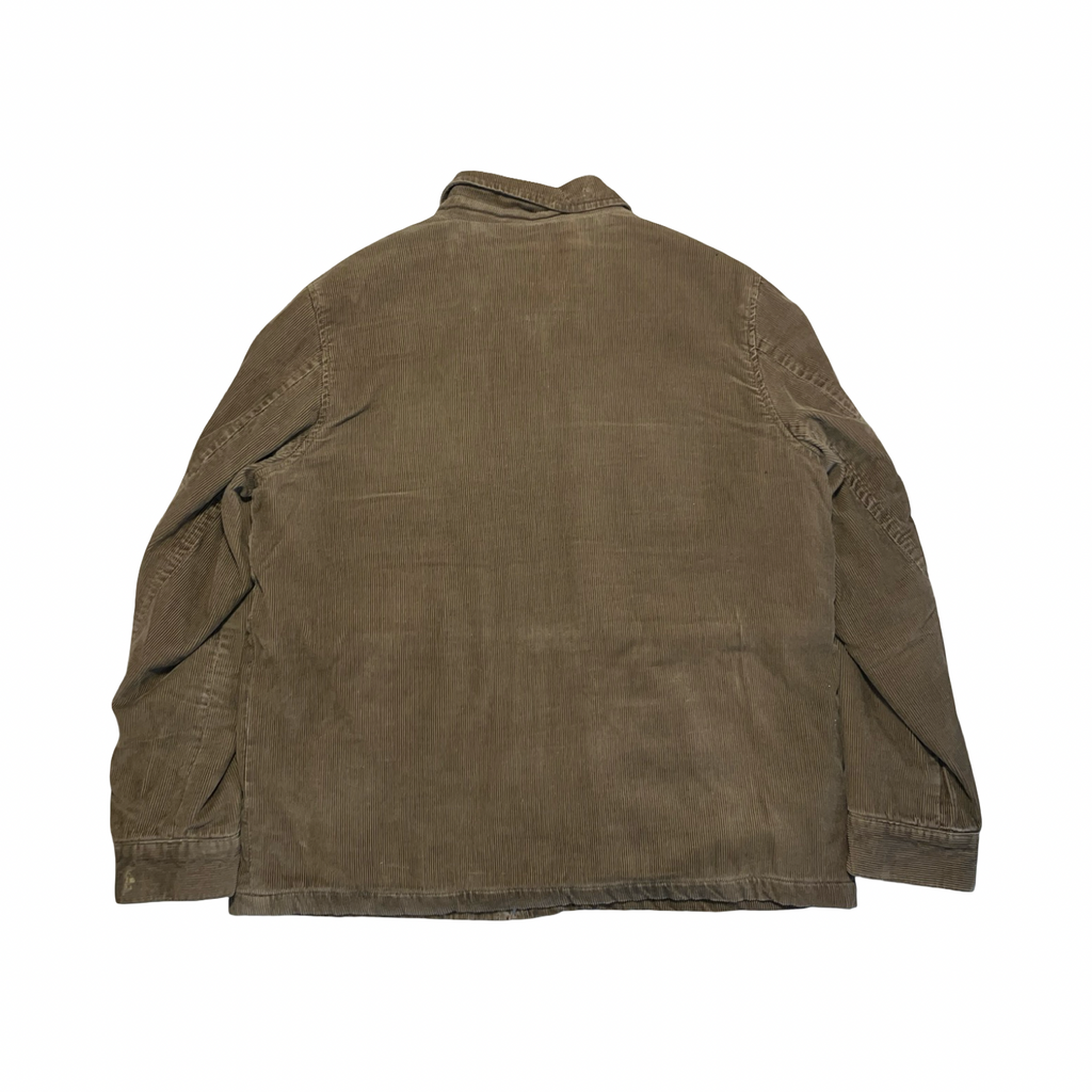 Gap brown corduroy wool lined men’s jacket ukL