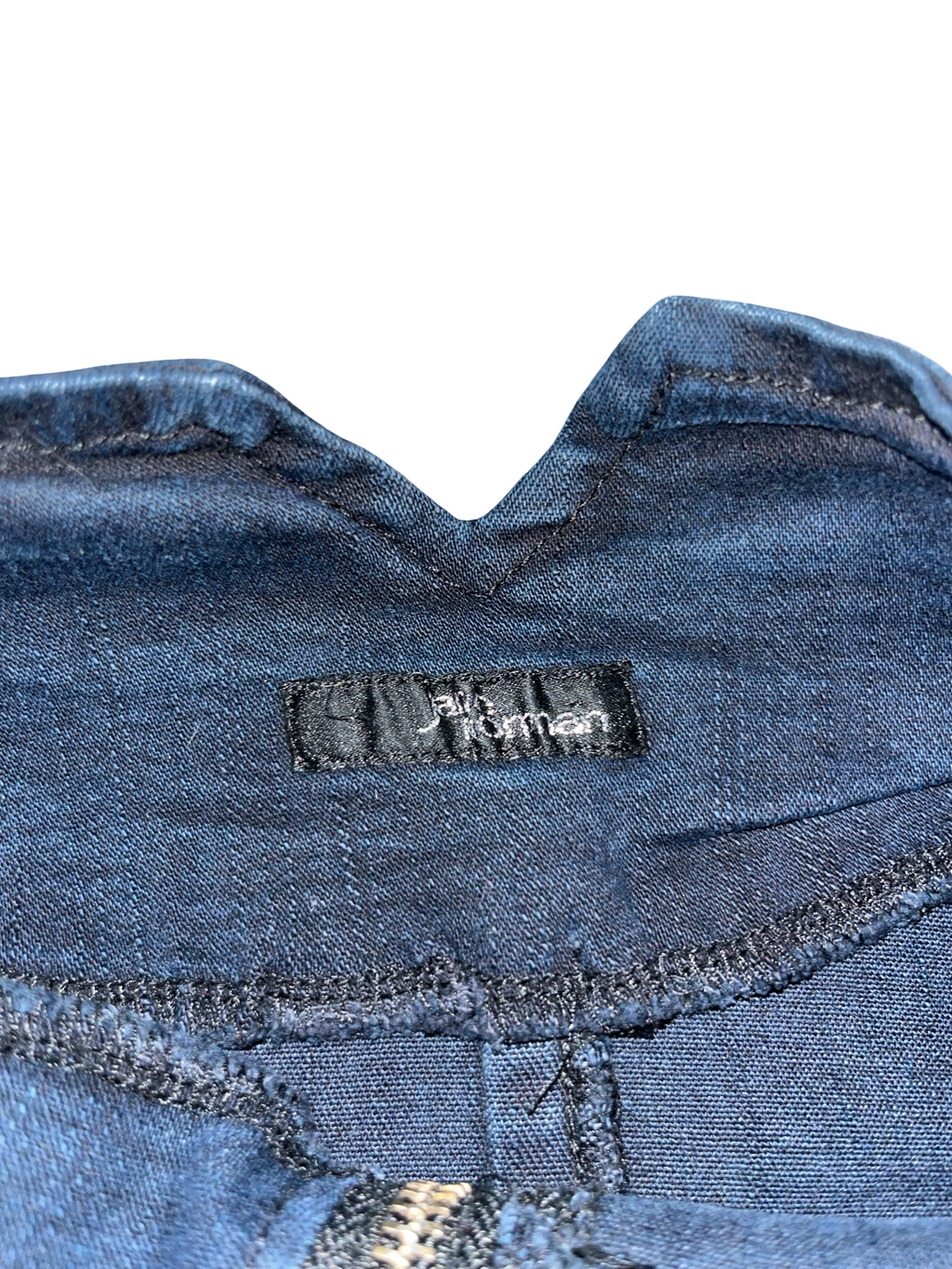 Y2K Dark Wash Denim Midi Pencil Skirt Jane Norman ukS