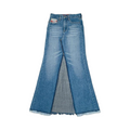 Coca-Cola rare vintage flare long denim skirt uk10