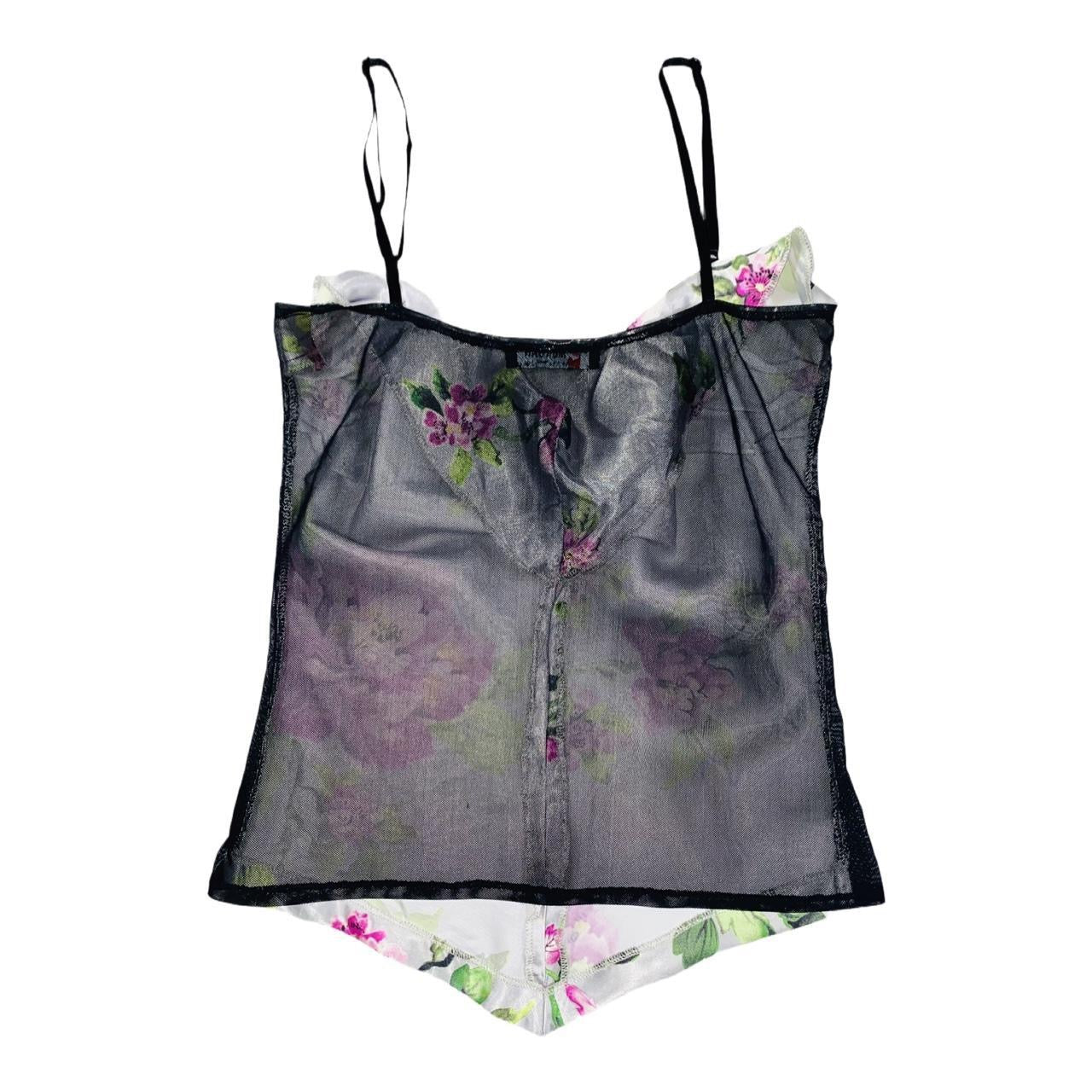 Floral y2k cami top by Morgan de toi ukS