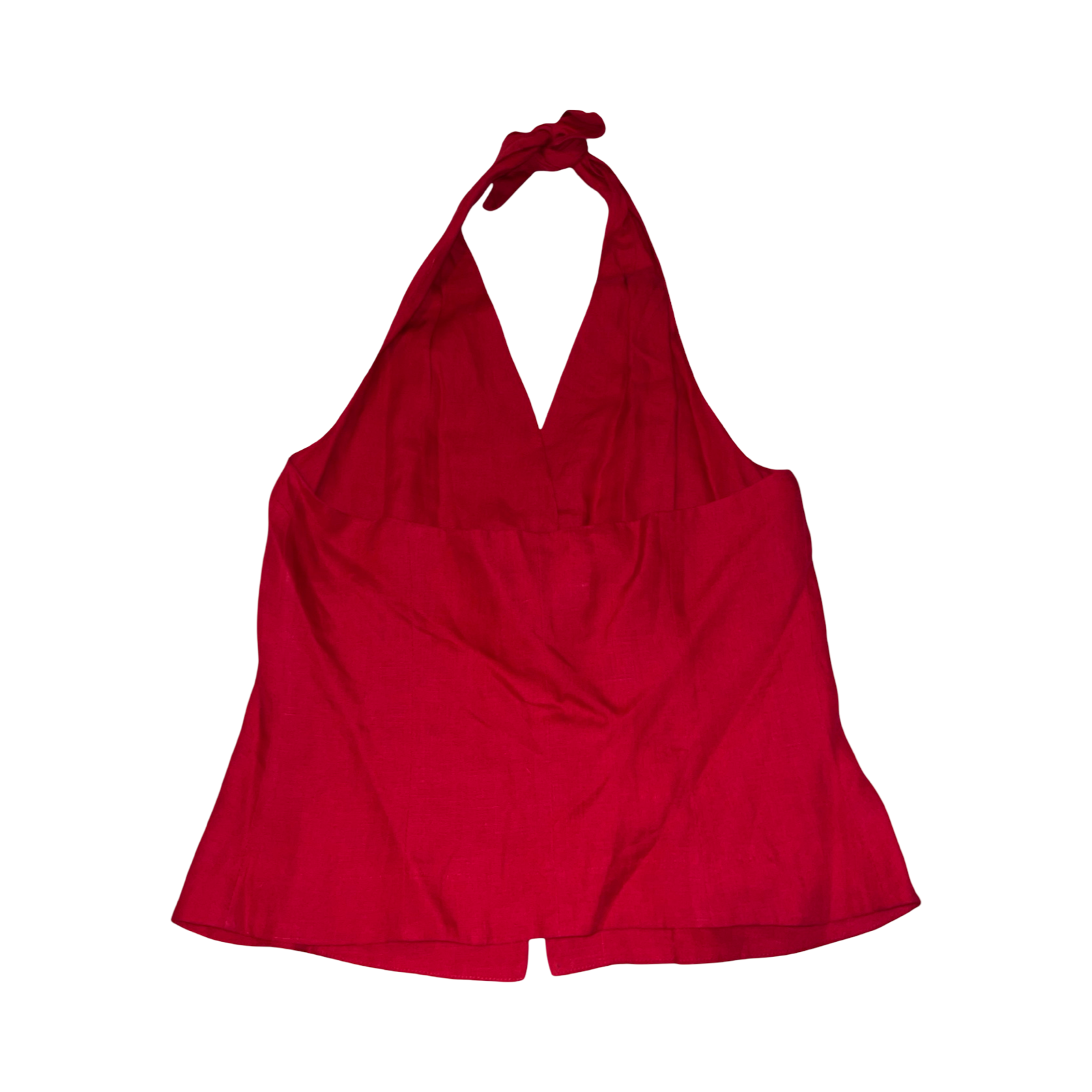 Max Mara puto limo made in Italy halter neck top uk14