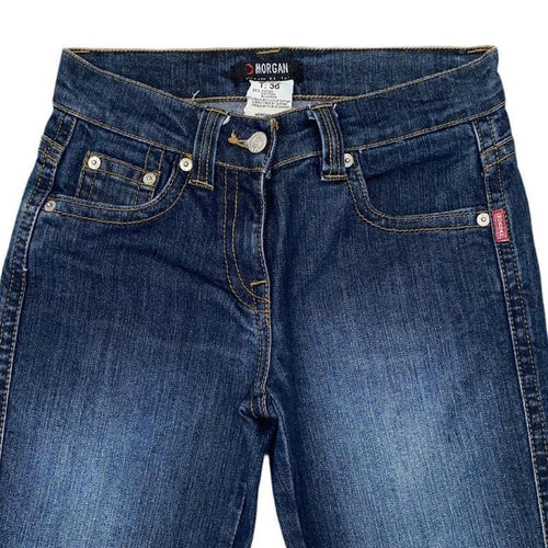 Dark wash Morgan De toi capri y2k 2000’s  jeans ukS