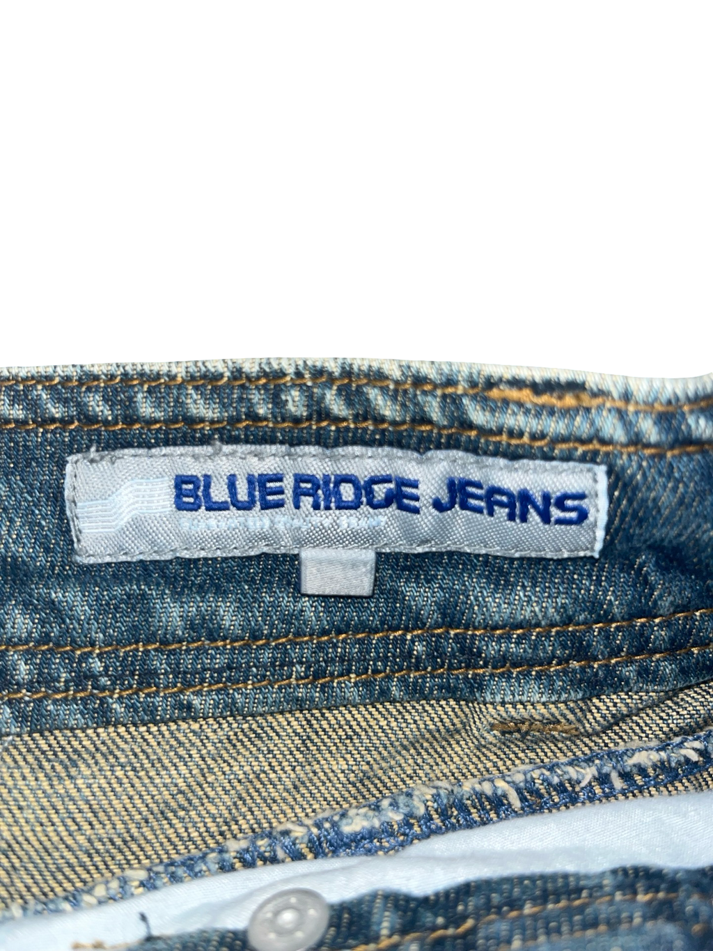 Blue Ridge Jeans Denim Mini Skirt Cargo Pocket Low Rise 2000s UkS