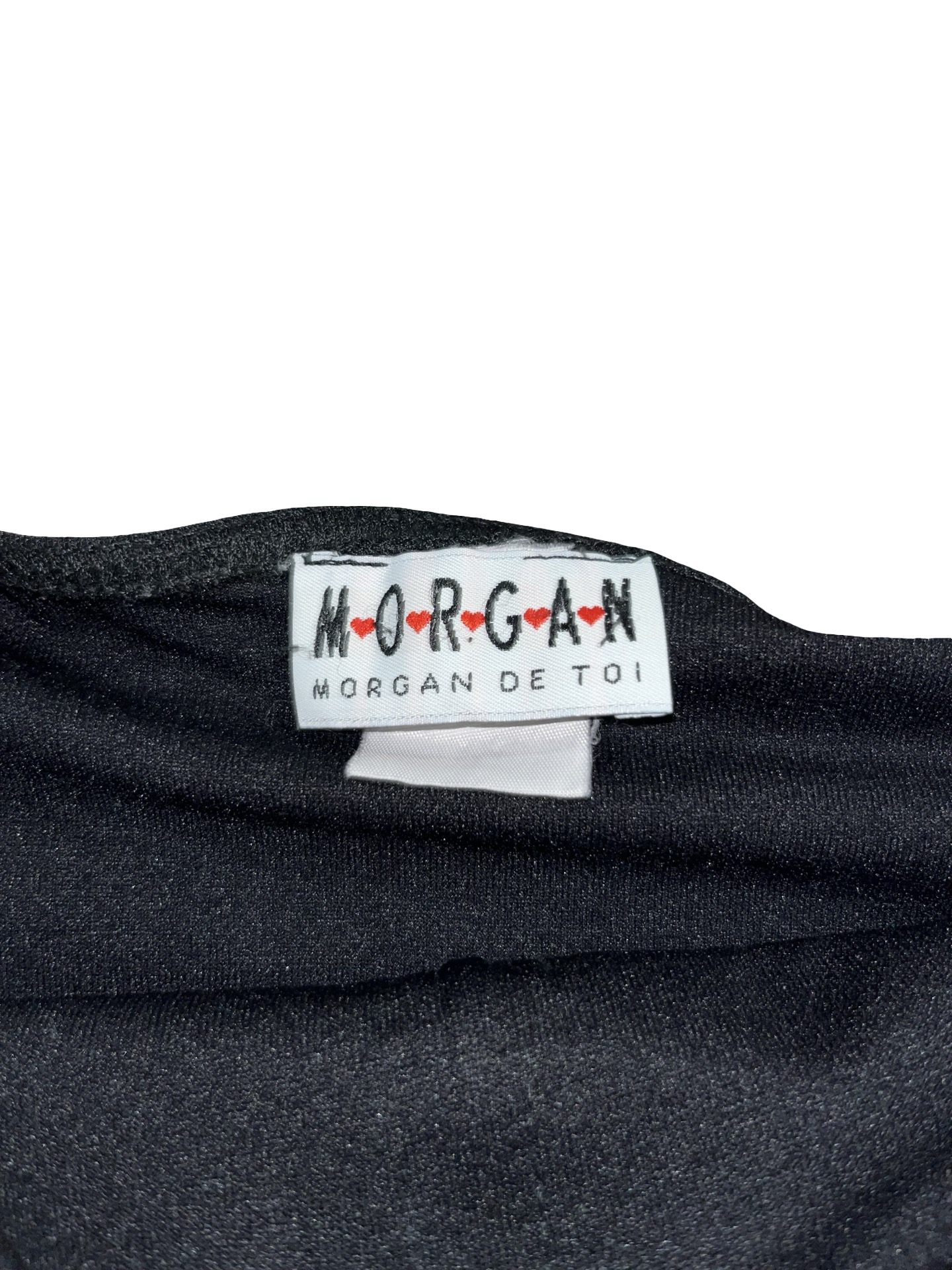 Y2K Morgan de Toi Black Pencil Midi Skirt | ukS