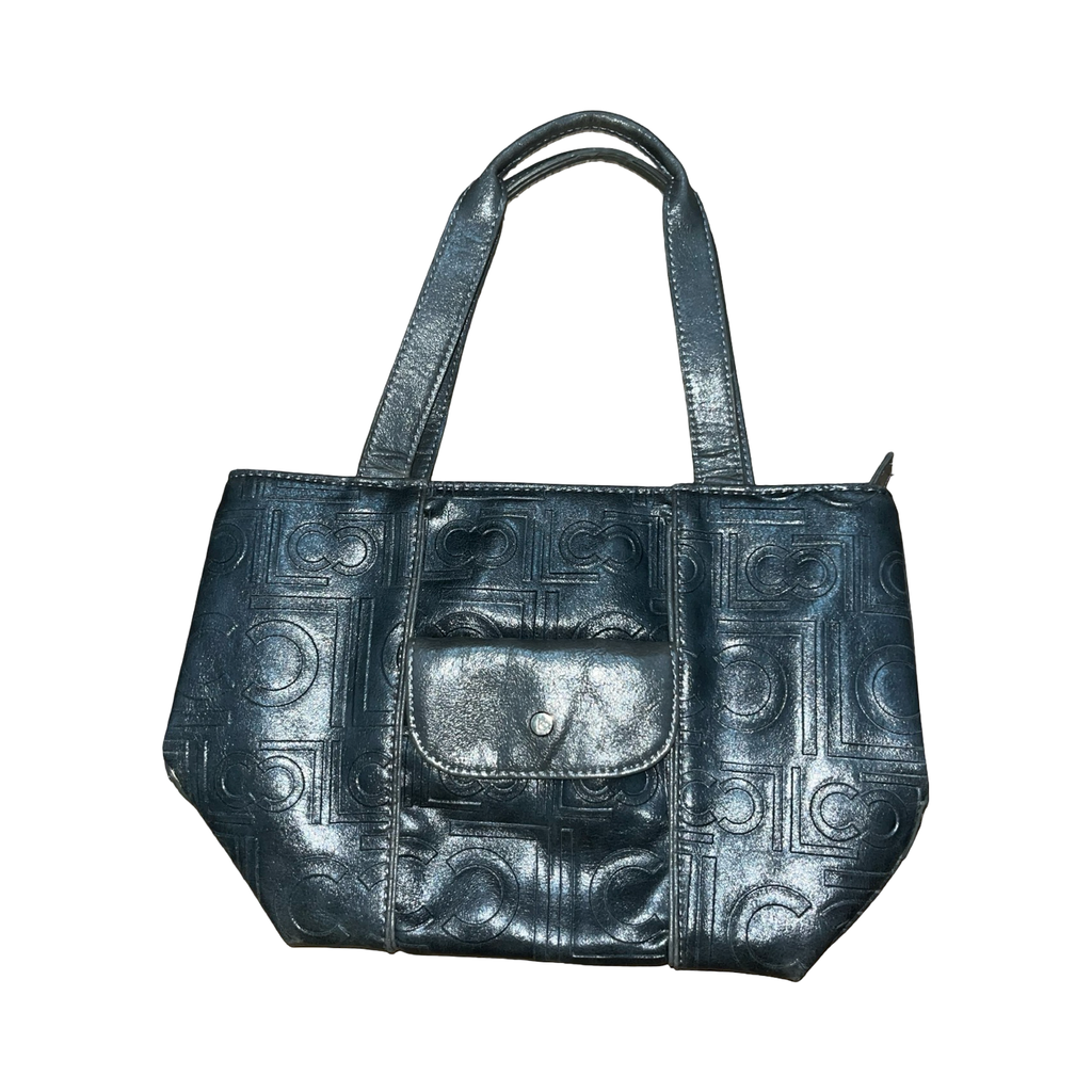 Liz ciaibome grey leather handbag