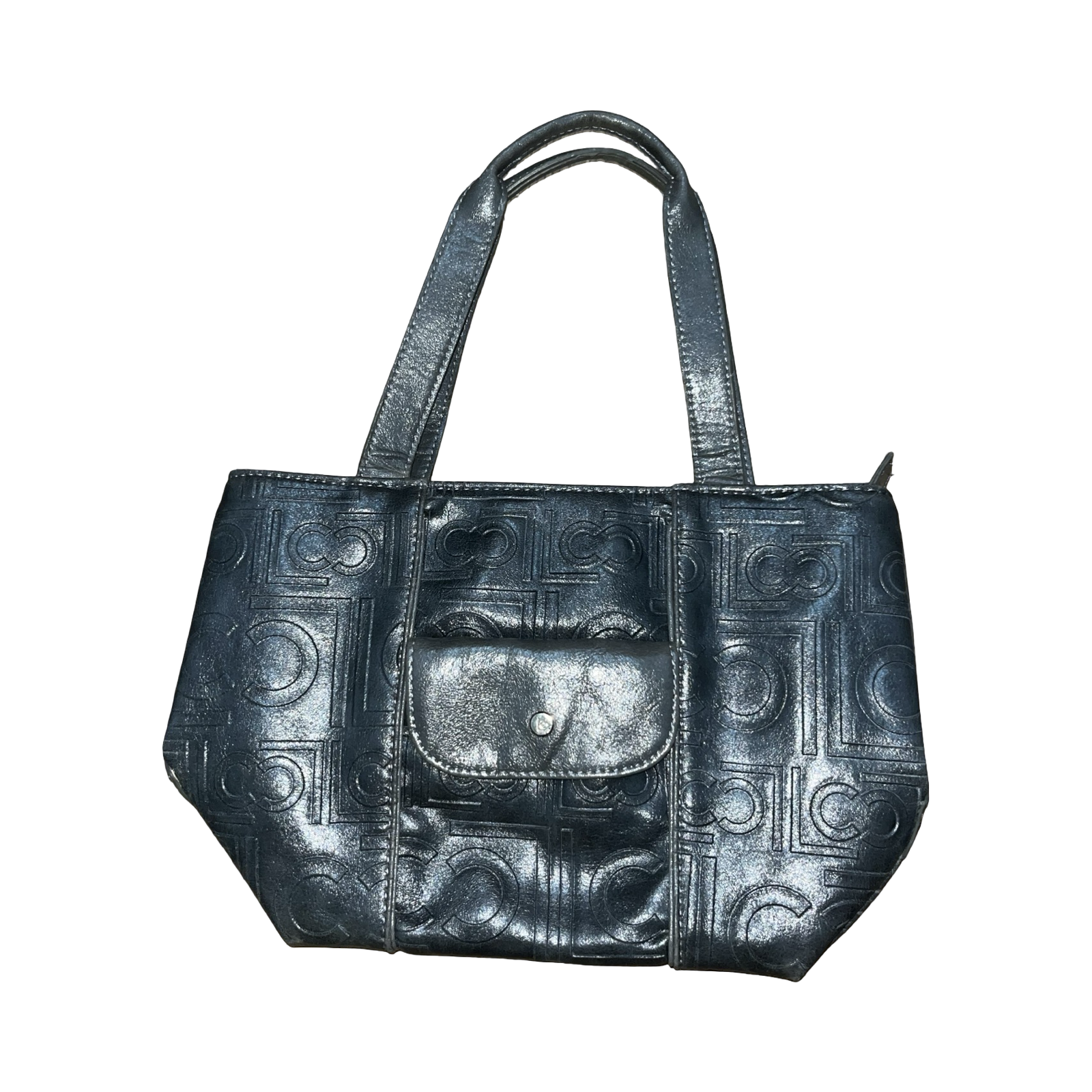 Liz ciaibome grey leather handbag