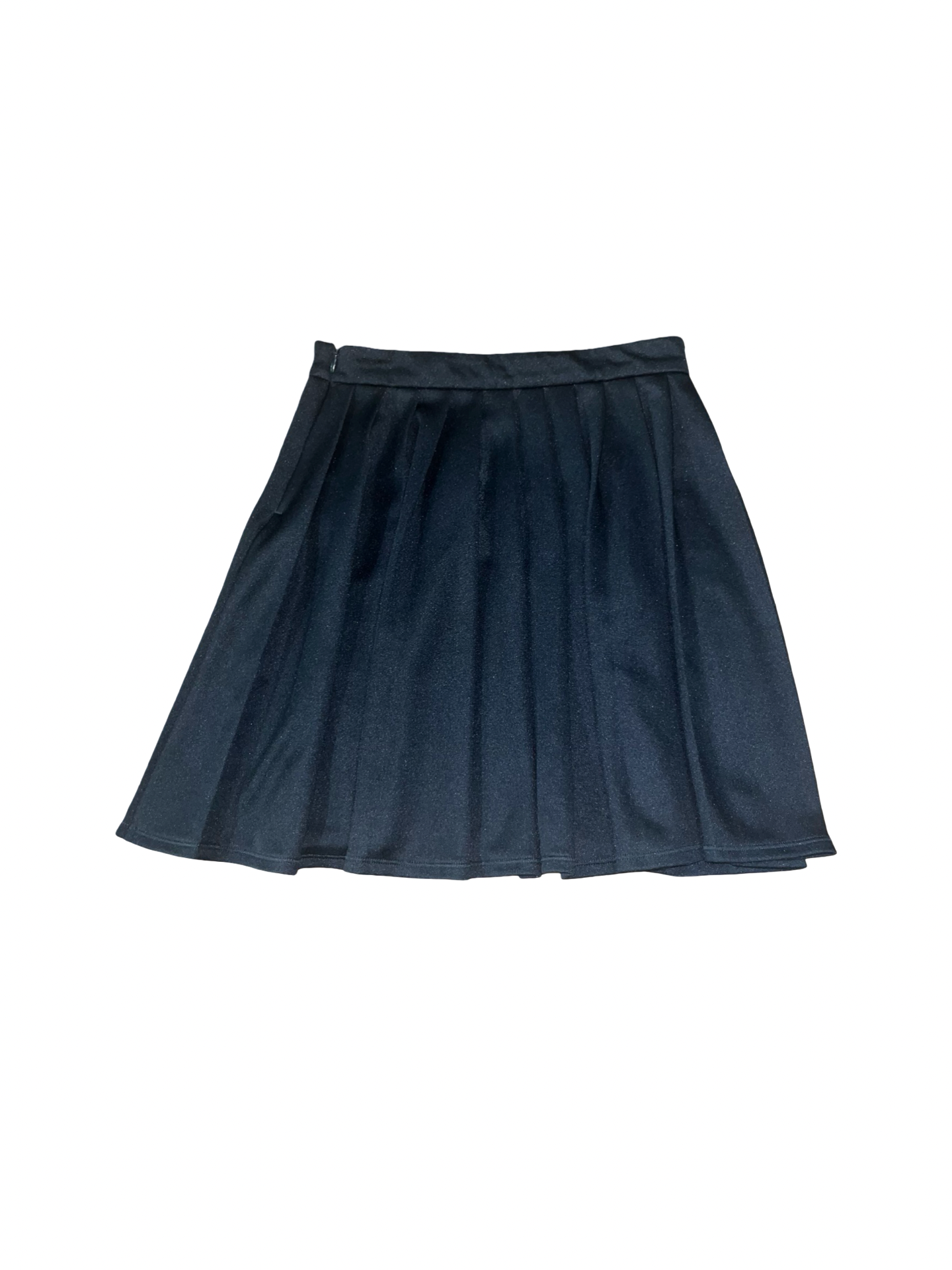 Adidas Originals Black Pleated Tennis Skirt Y2K Sportswear UK XS