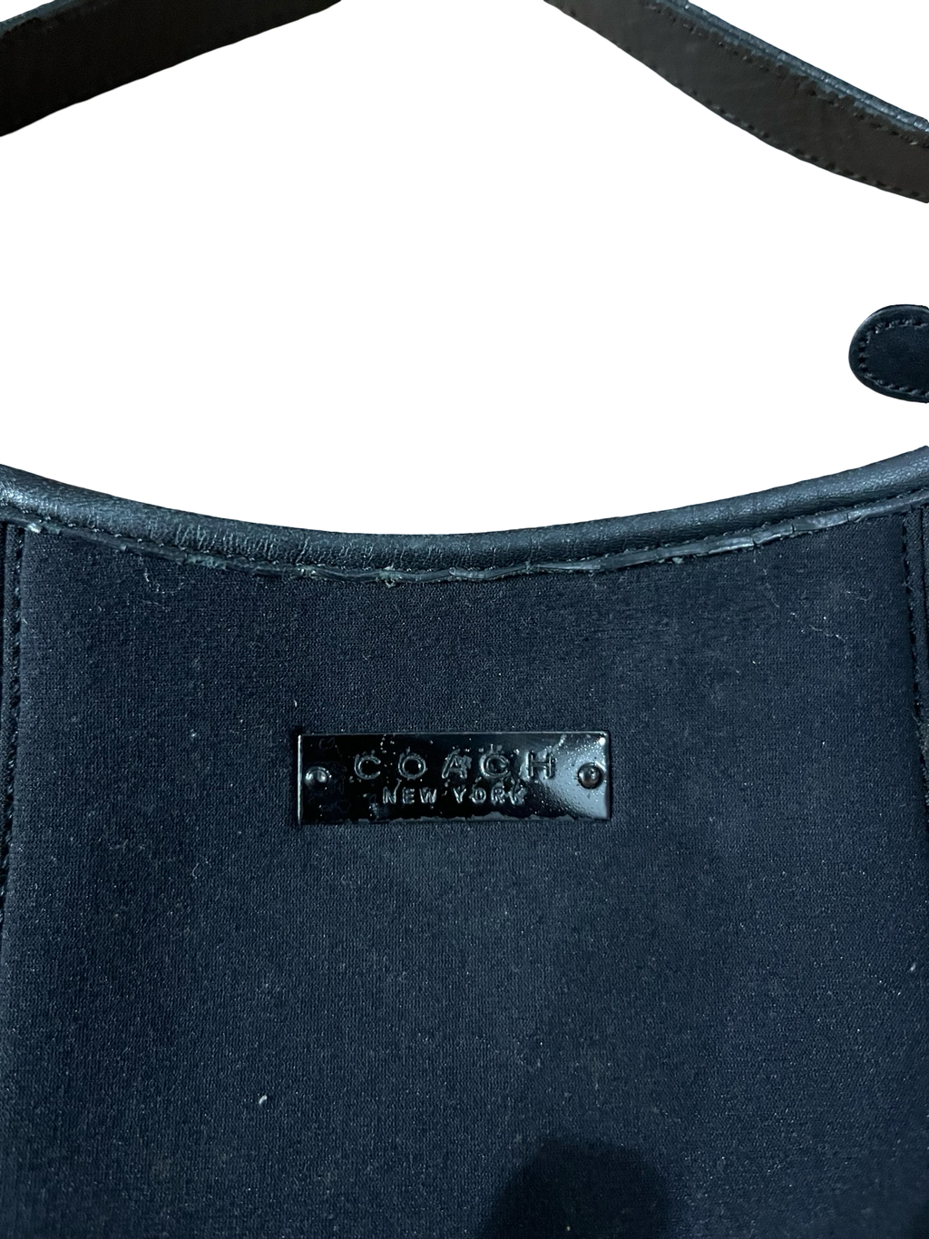 Coach Black Shoulder Bag Y2K Vintage