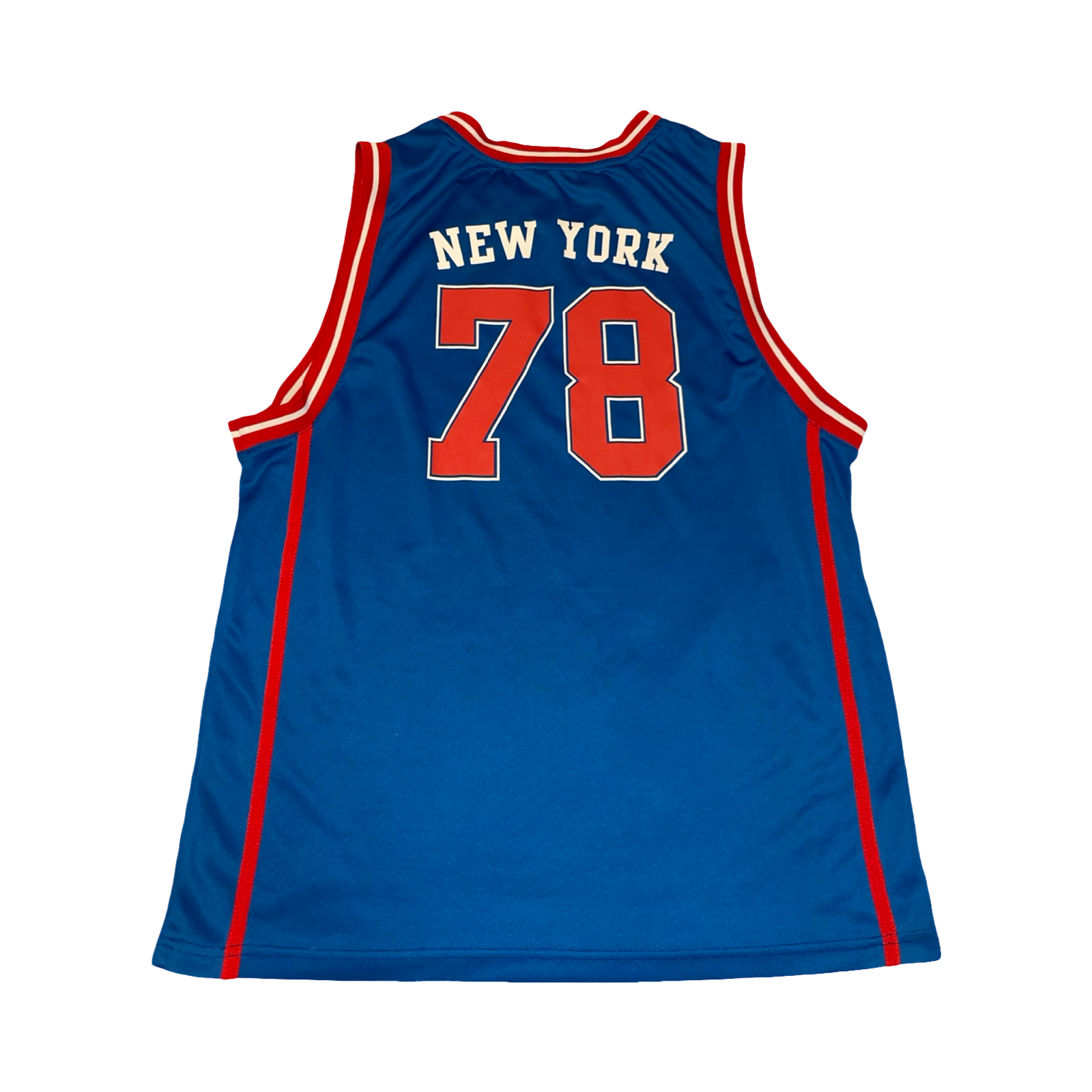 East coast New York red and blue men’s jersey ukL