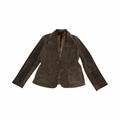 Bay 2000’s Y2K brown suede jacket uk 16