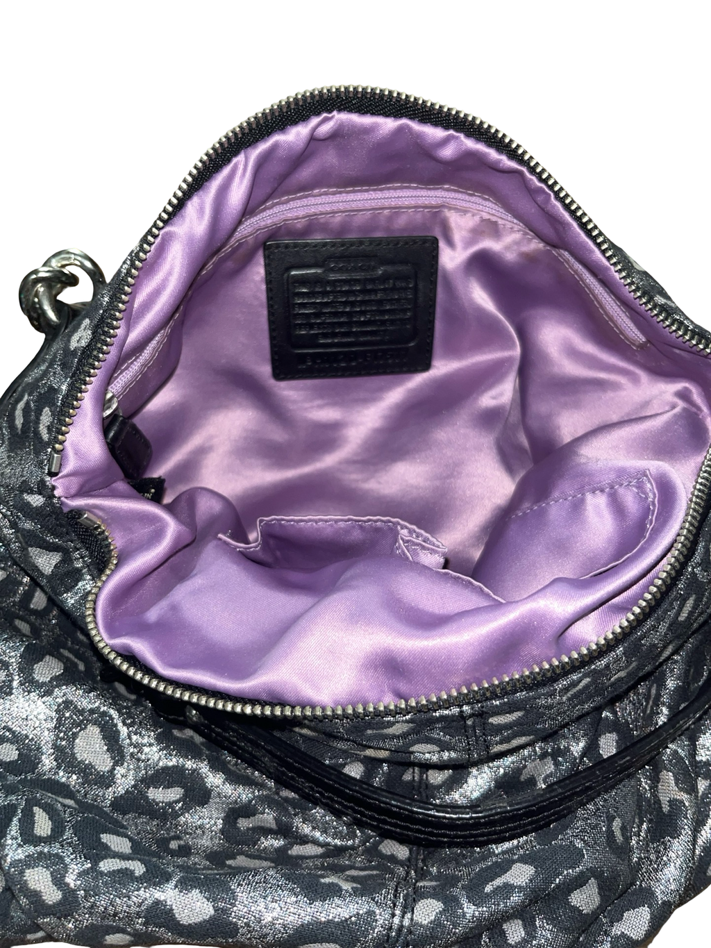 Coach Y2K Metallic Leopard Print | Designer Handbag