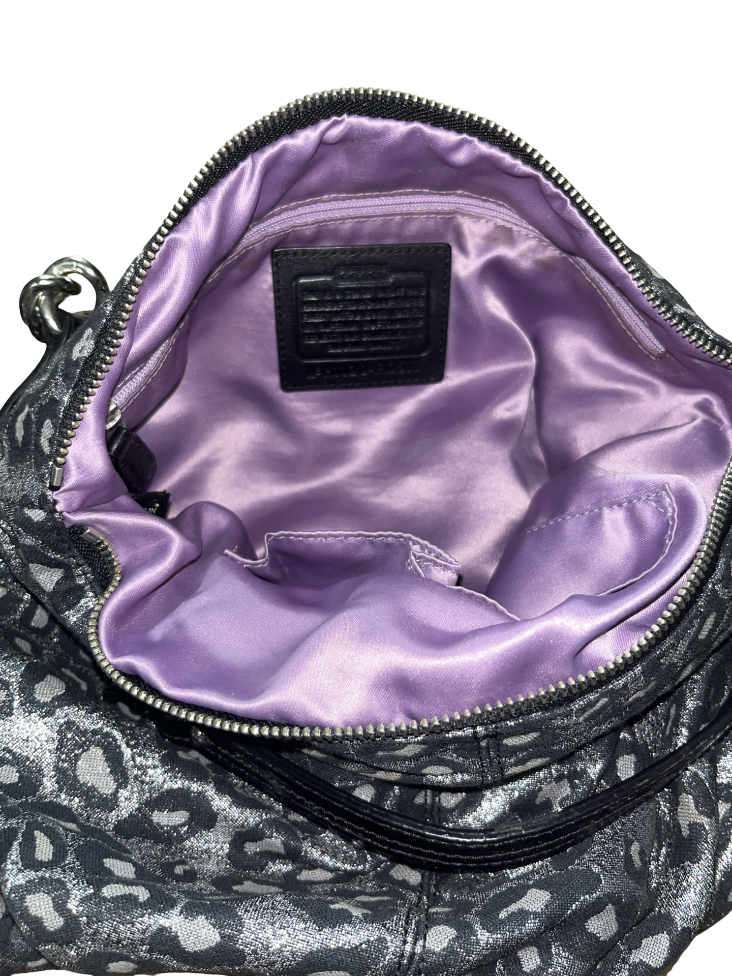 Coach Y2K Metallic Leopard Print | Designer Handbag