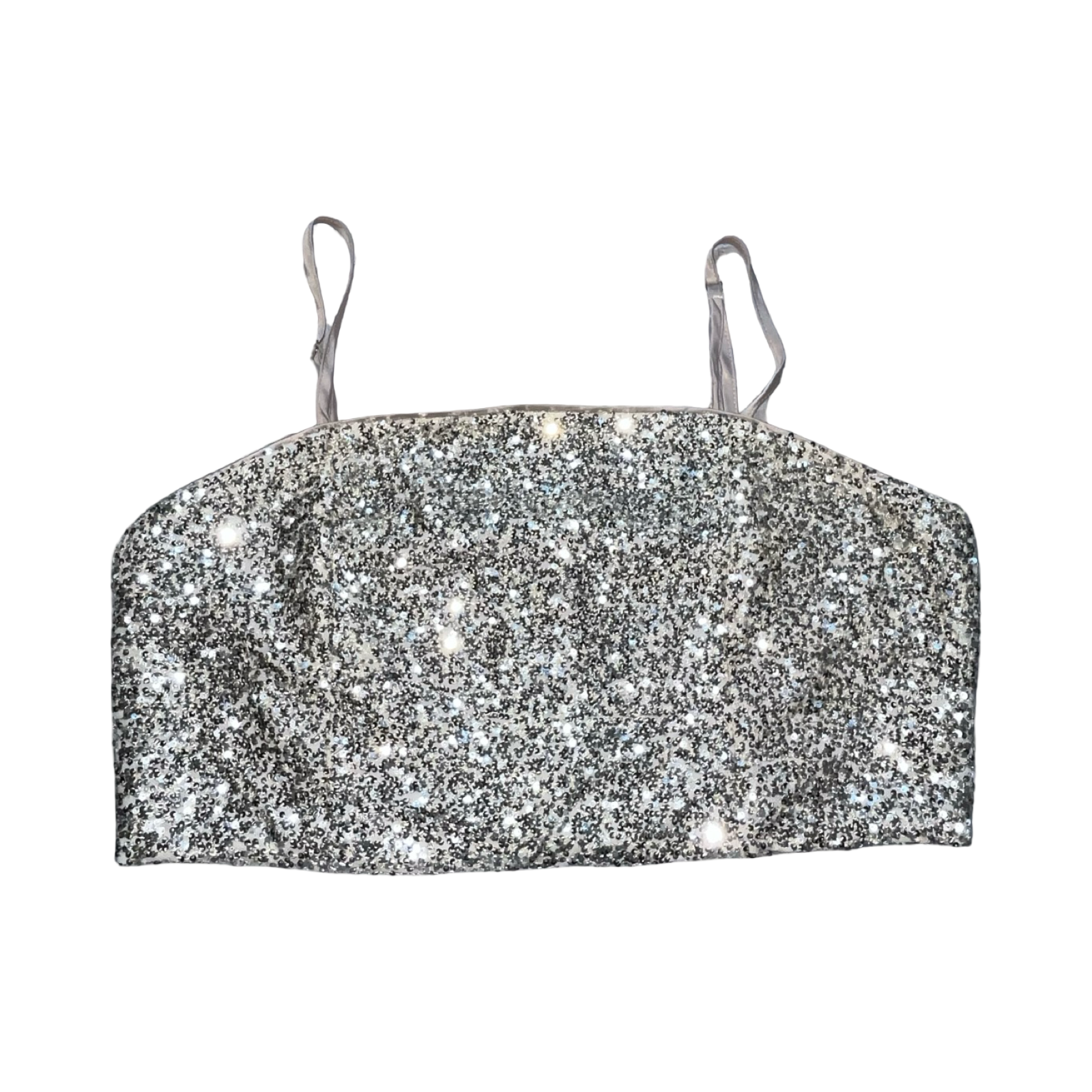 Never fully dressed sequin cami crop top uk14