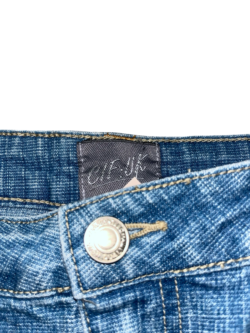 Y2K Blue Denim Cargo Utility Micro Mini Skirt ukS | CIF:UK