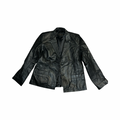 Bonn genuine leather black jacket ukL