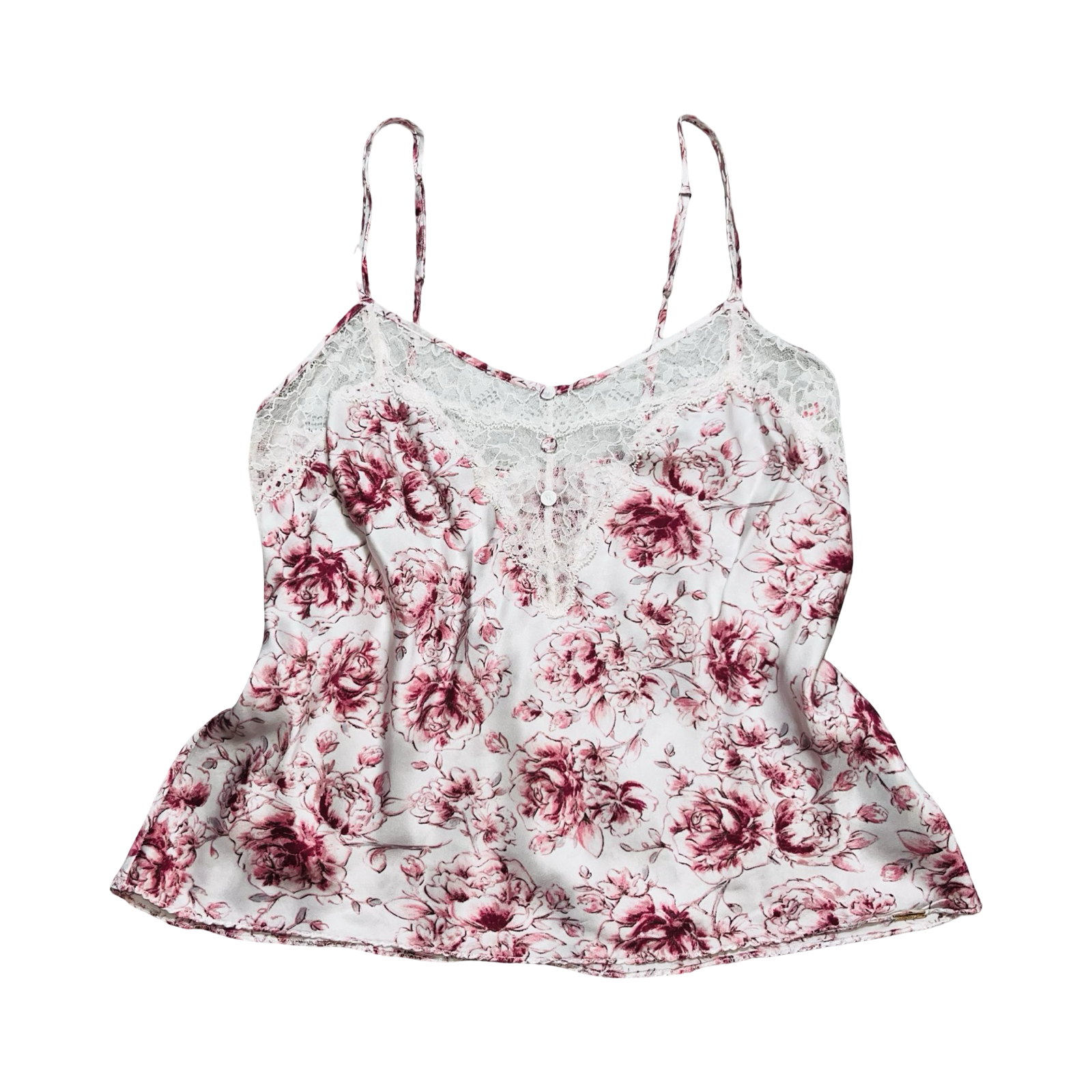 Autograph silk floral print cami top uk 10