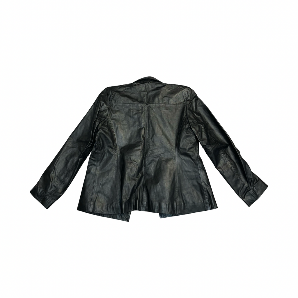 Bonn genuine leather black jacket ukL