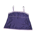 GAP y2k purple print ukL cami top
