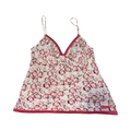 Jasper Conran pure silk pink floral cami uk 12