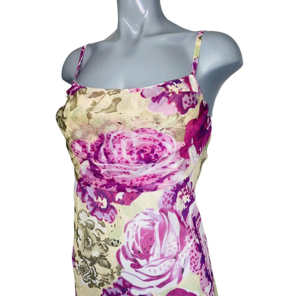 Gorgeous vintage Anna Rose Collection chiffon dress uk12