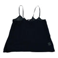 Kingshill black sheer silk cami top uk18