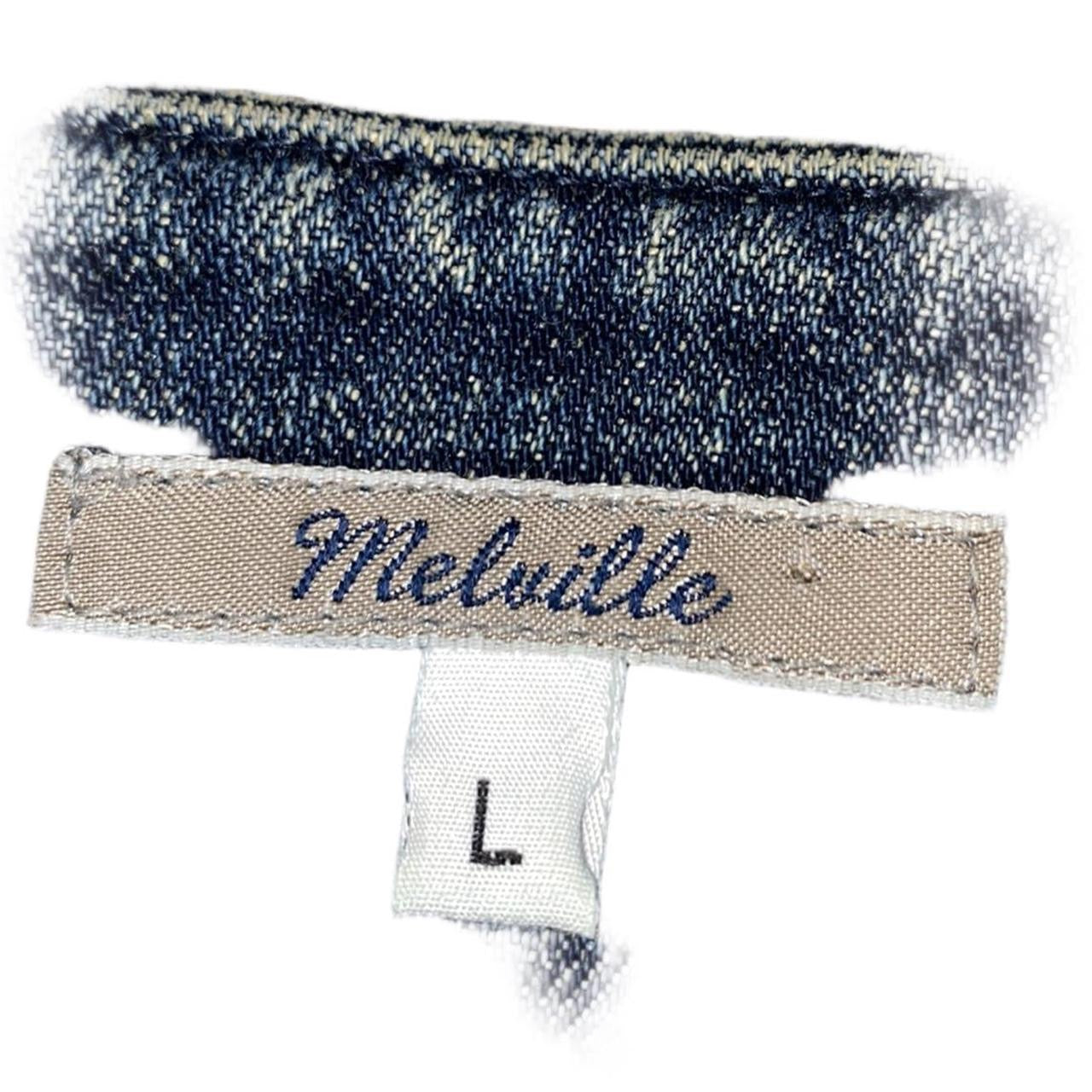 Super cute mini blue y2k Melville denim skirt ukL