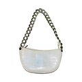 Zara cream and gold handbag